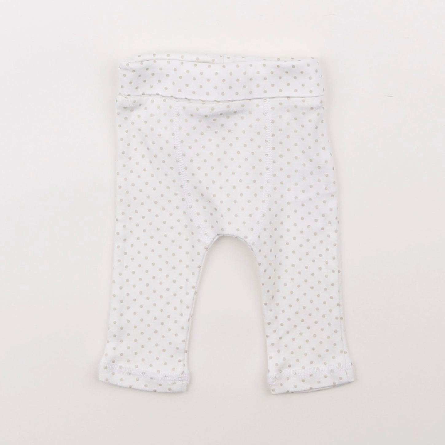 Vertbaudet - legging blanc - 3 mois