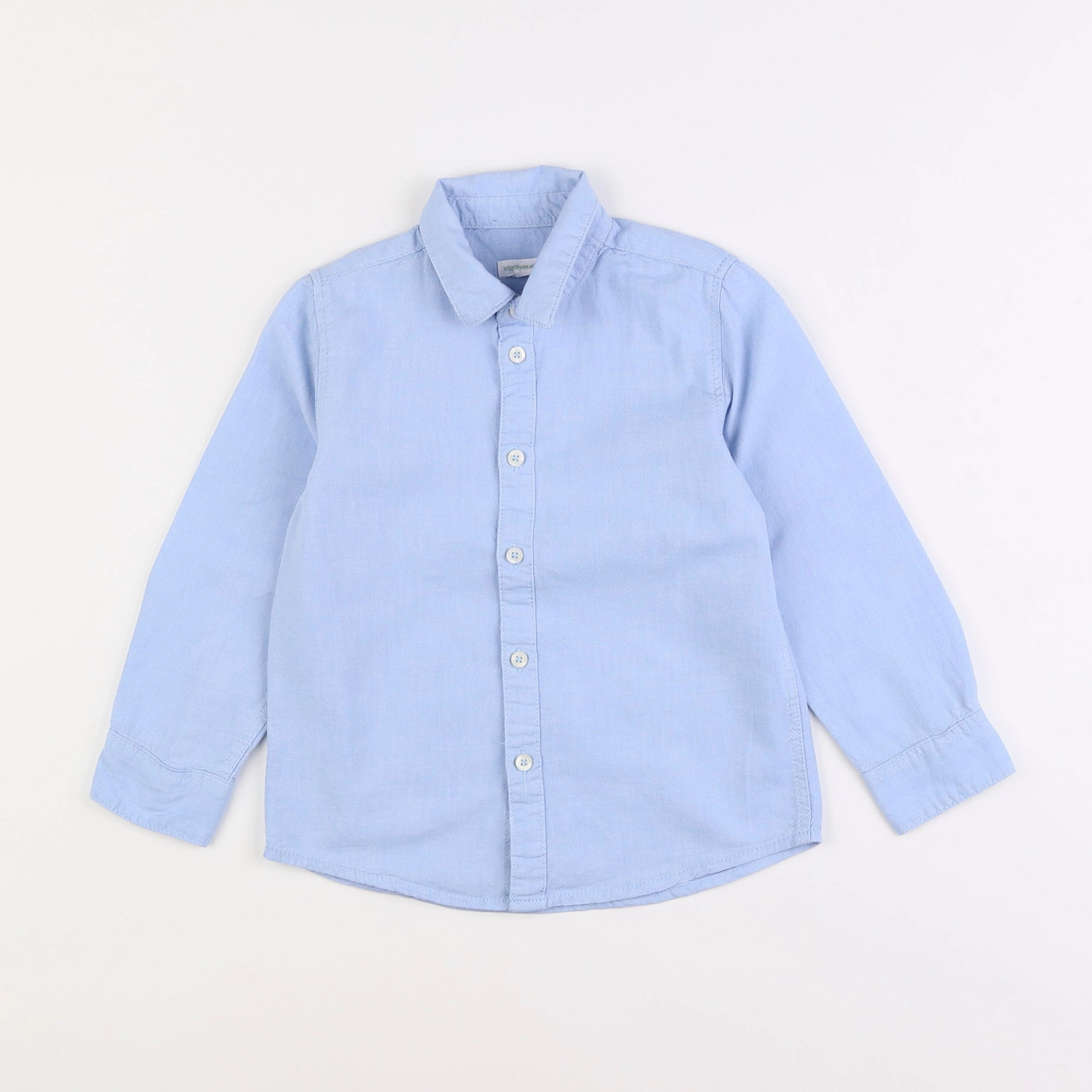 Vertbaudet - chemise bleu - 5 ans