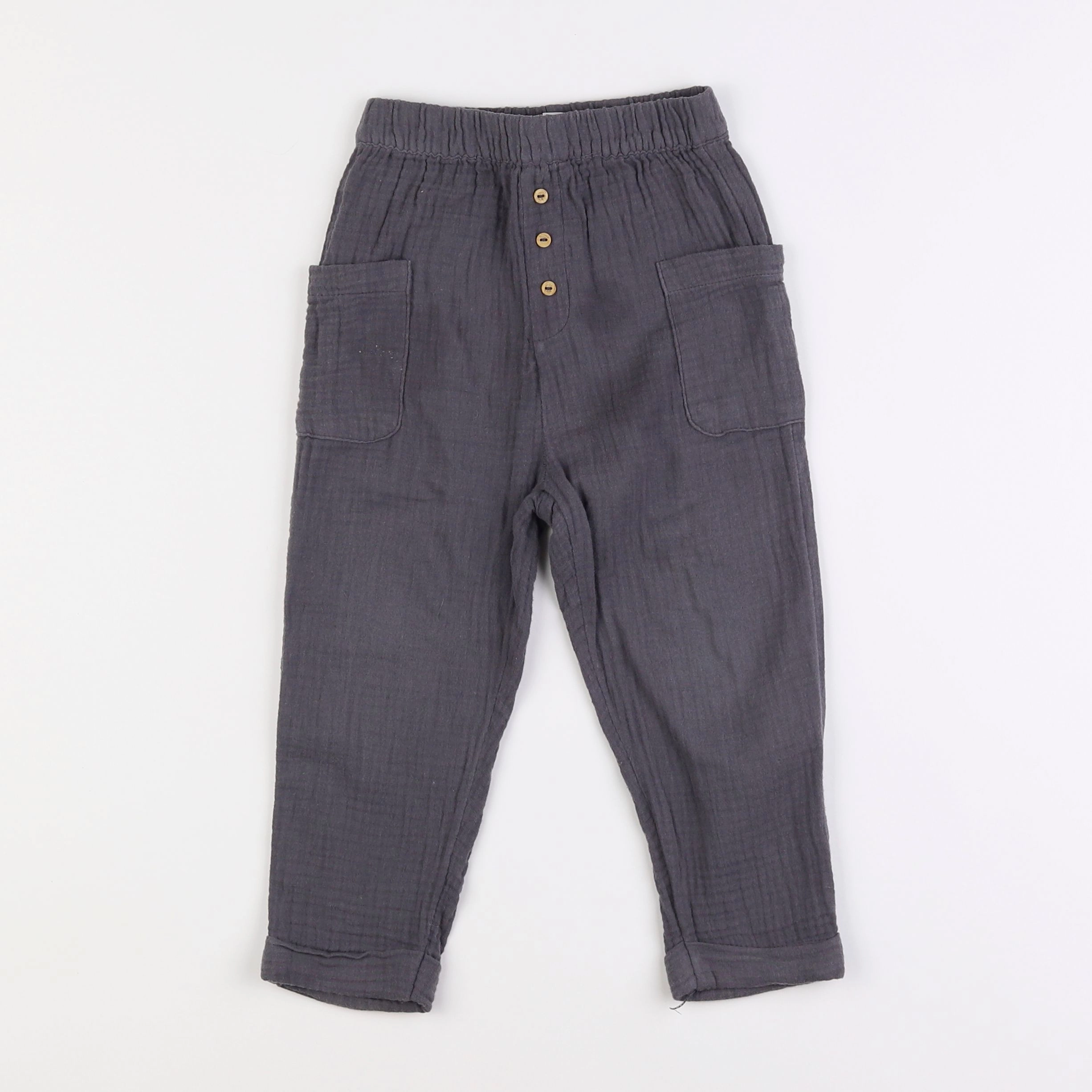 Vertbaudet - pantalon gris - 3 ans