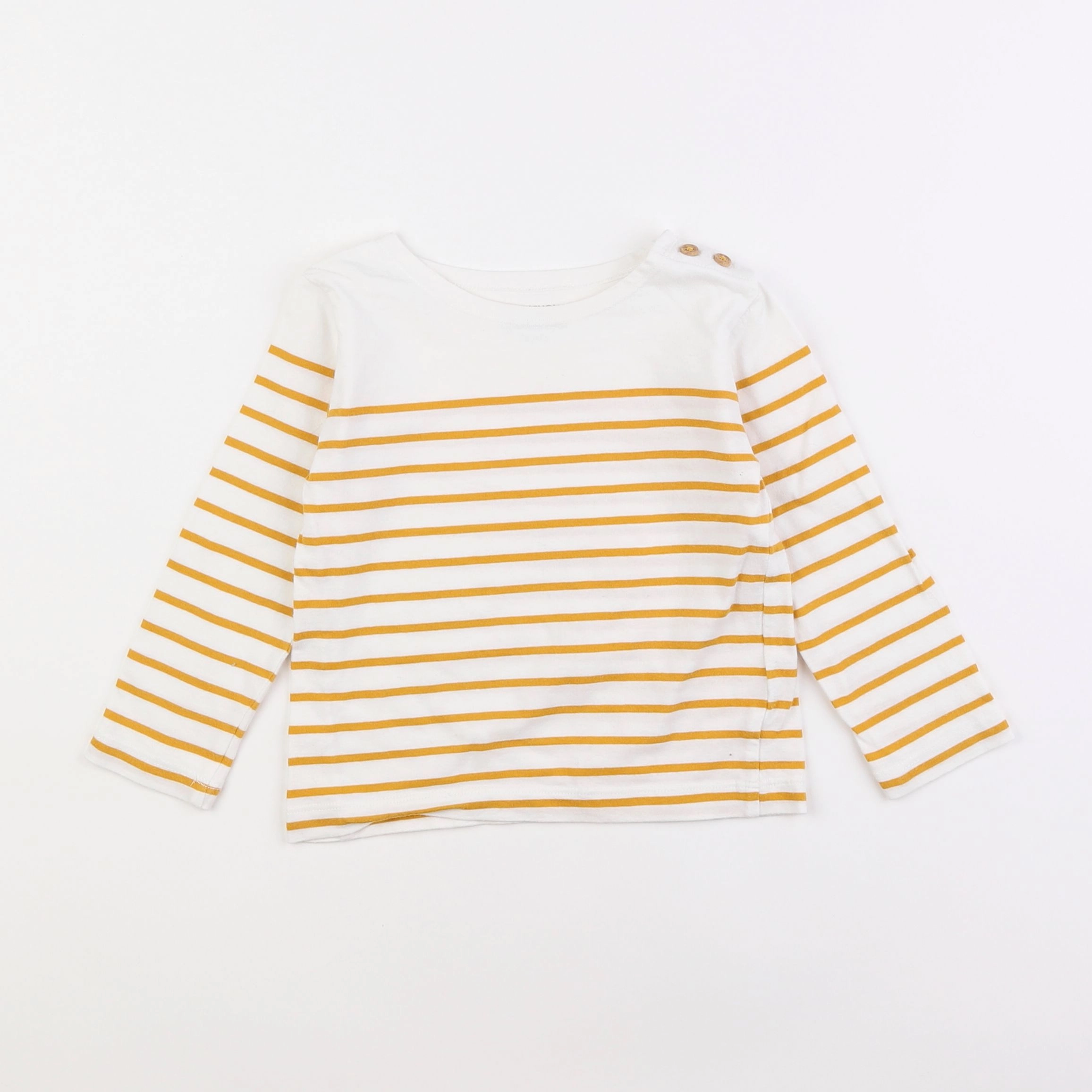 Boutchou - tee-shirt jaune - 3 ans