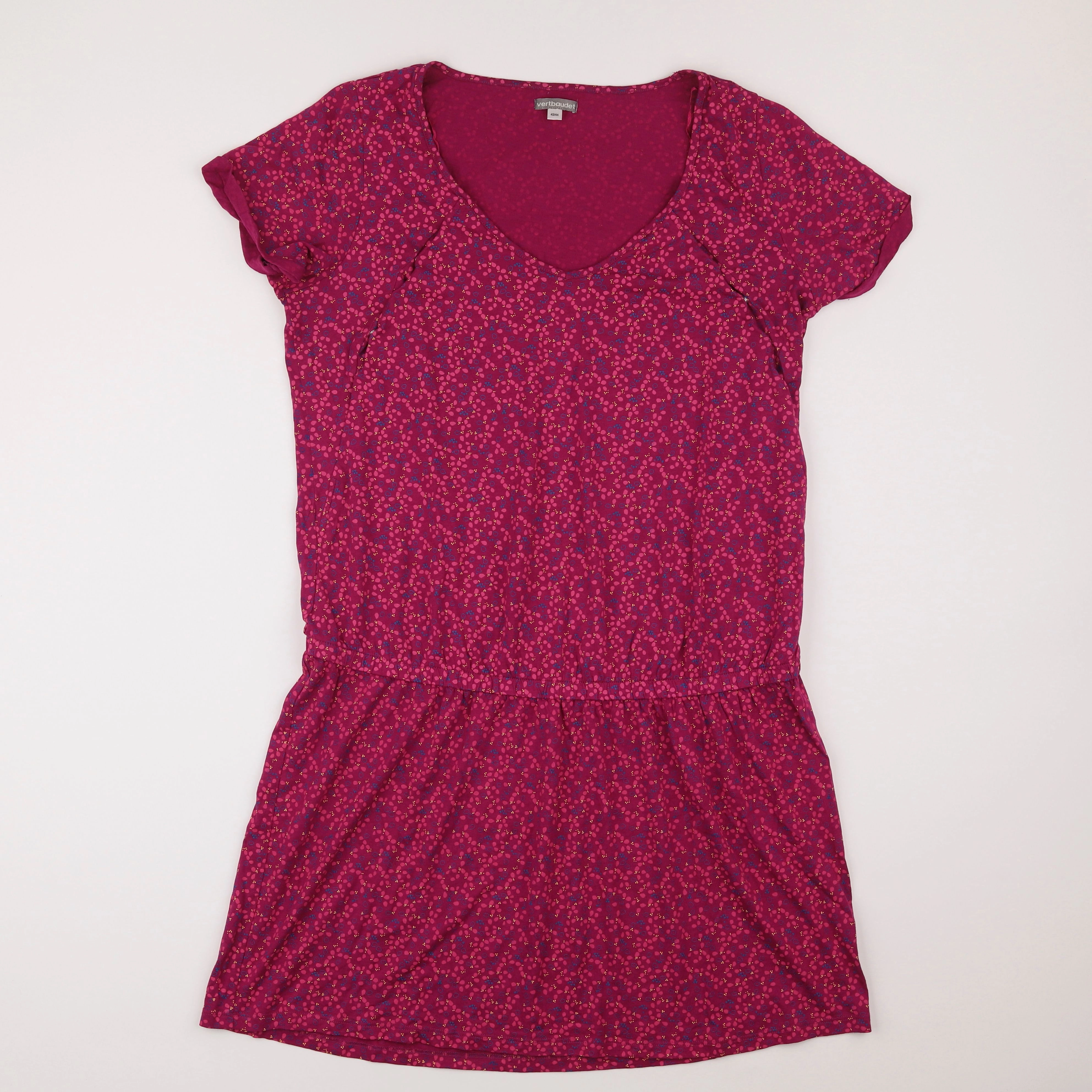 Vertbaudet - robe grossesse rose - 42 à 44