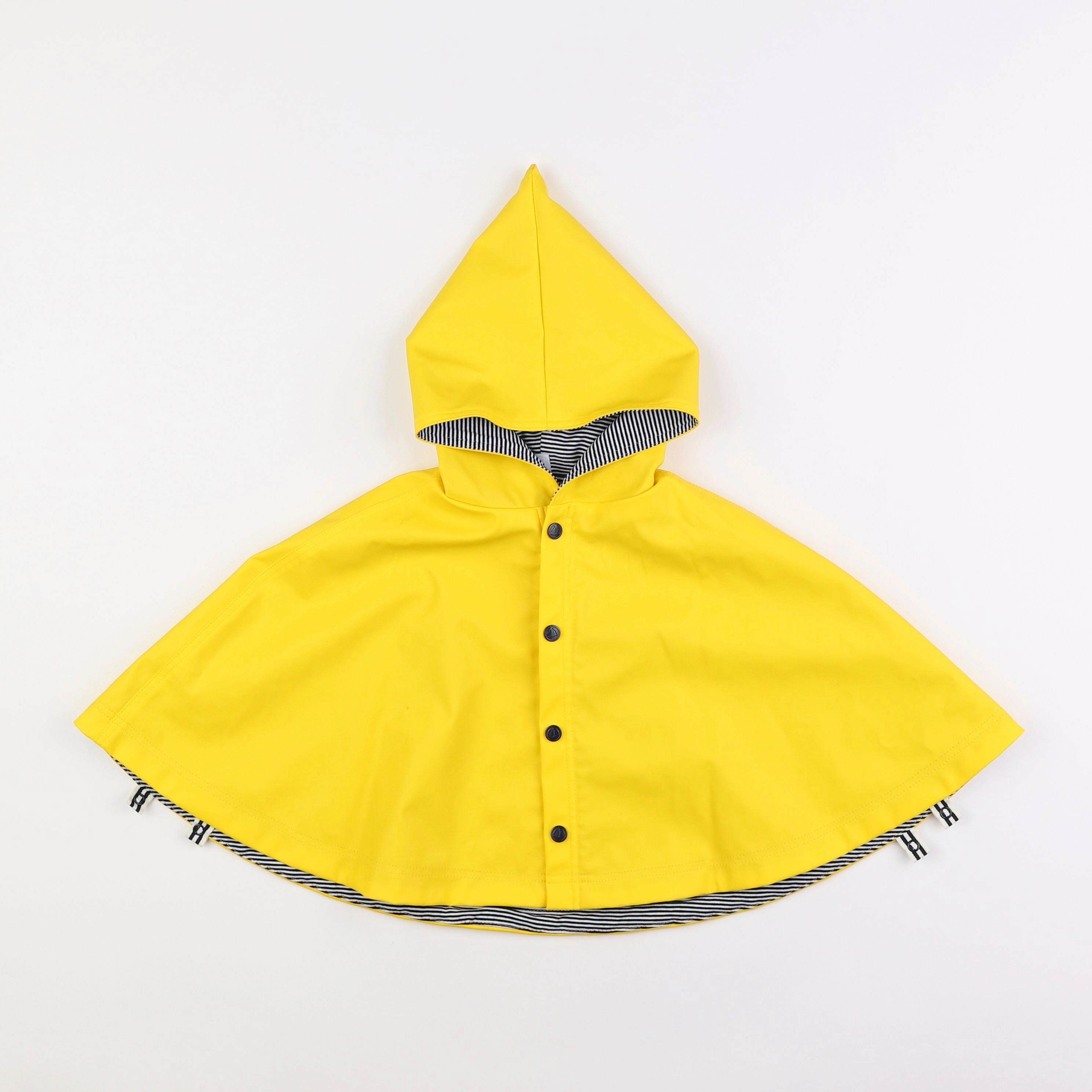 Petit Bateau - cape imperméable jaune - 12 mois à 2 ans