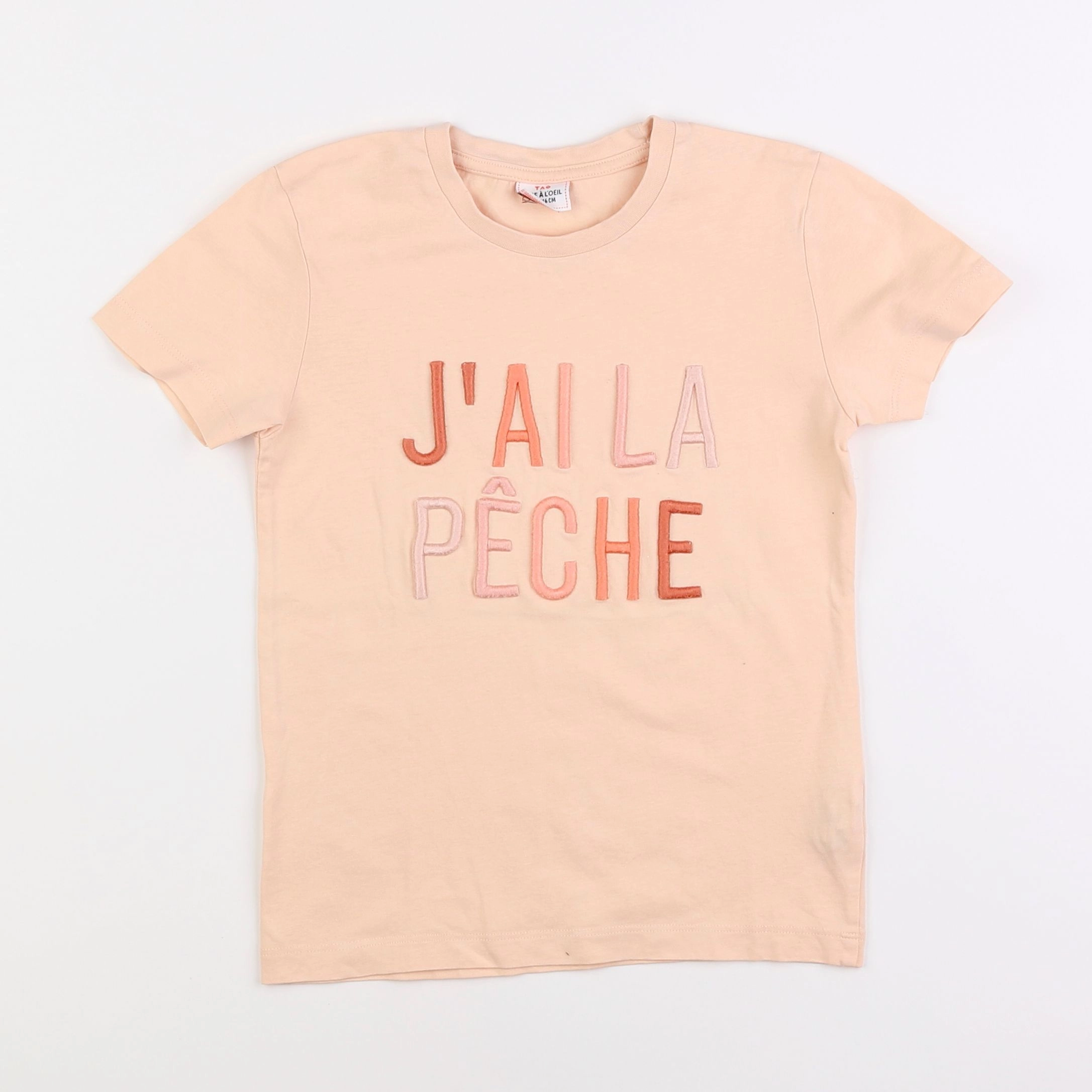 Tape à l'oeil - tee-shirt orange - 6 ans