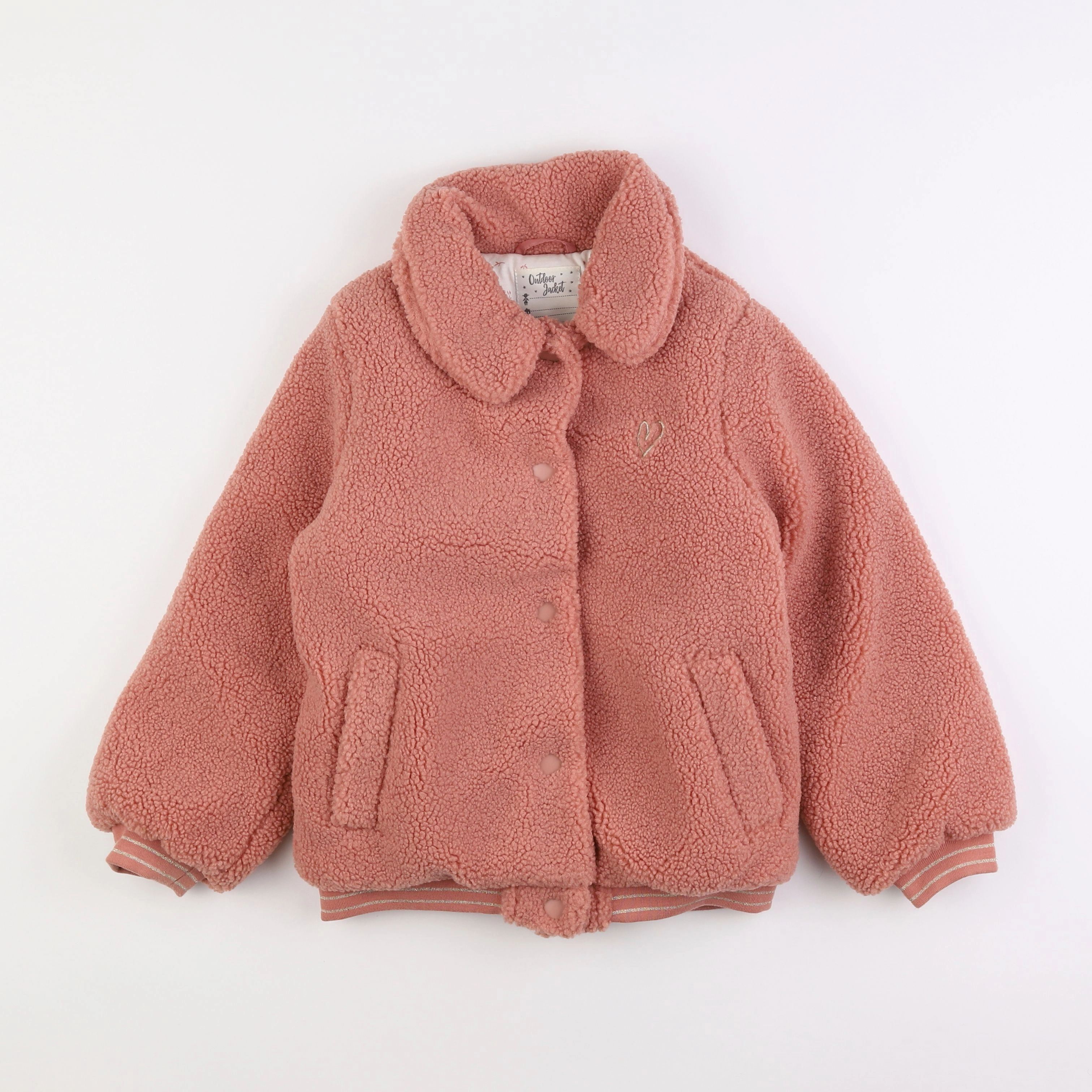 Vertbaudet - veste rose - 9 ans