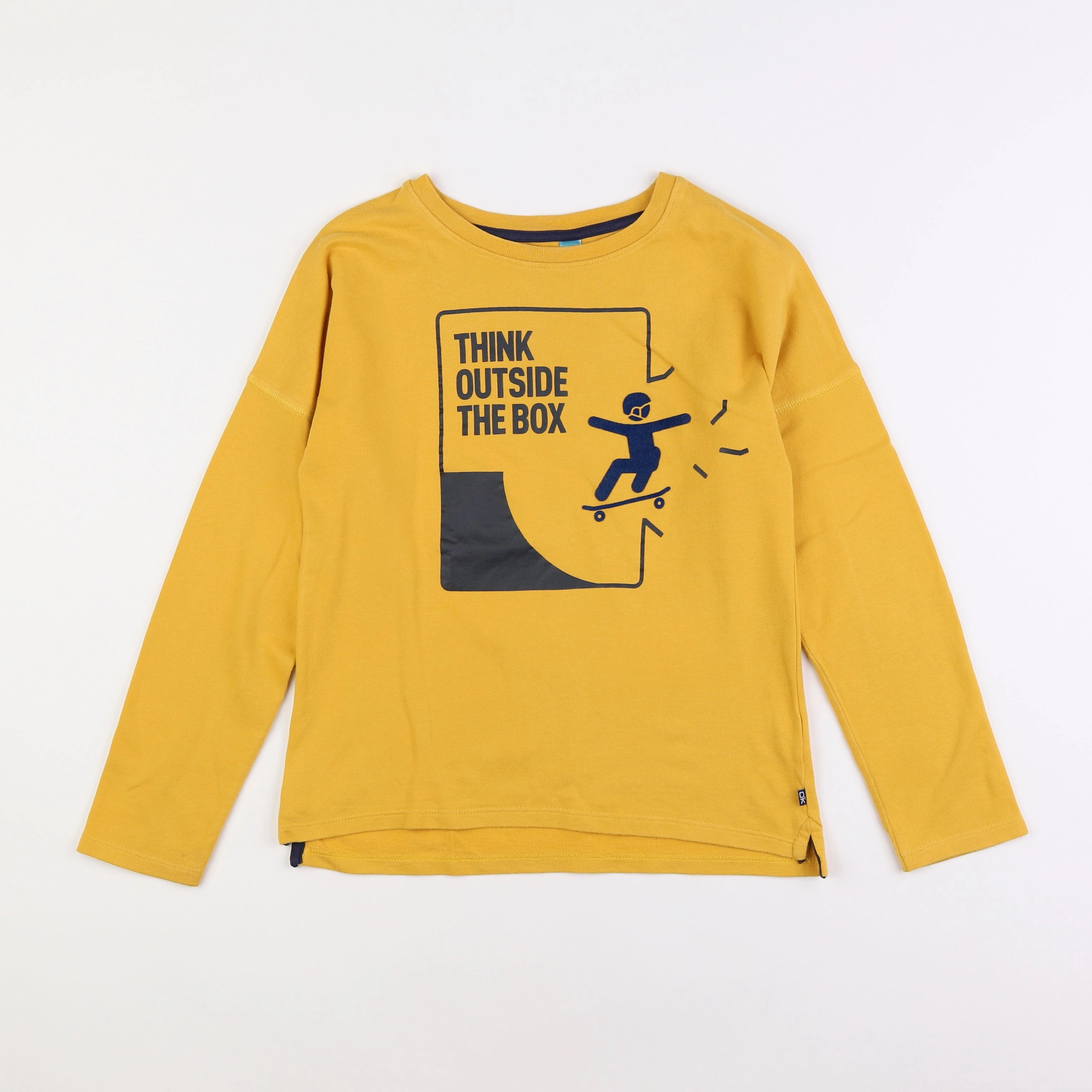 Okaidi - tee-shirt jaune - 10 ans