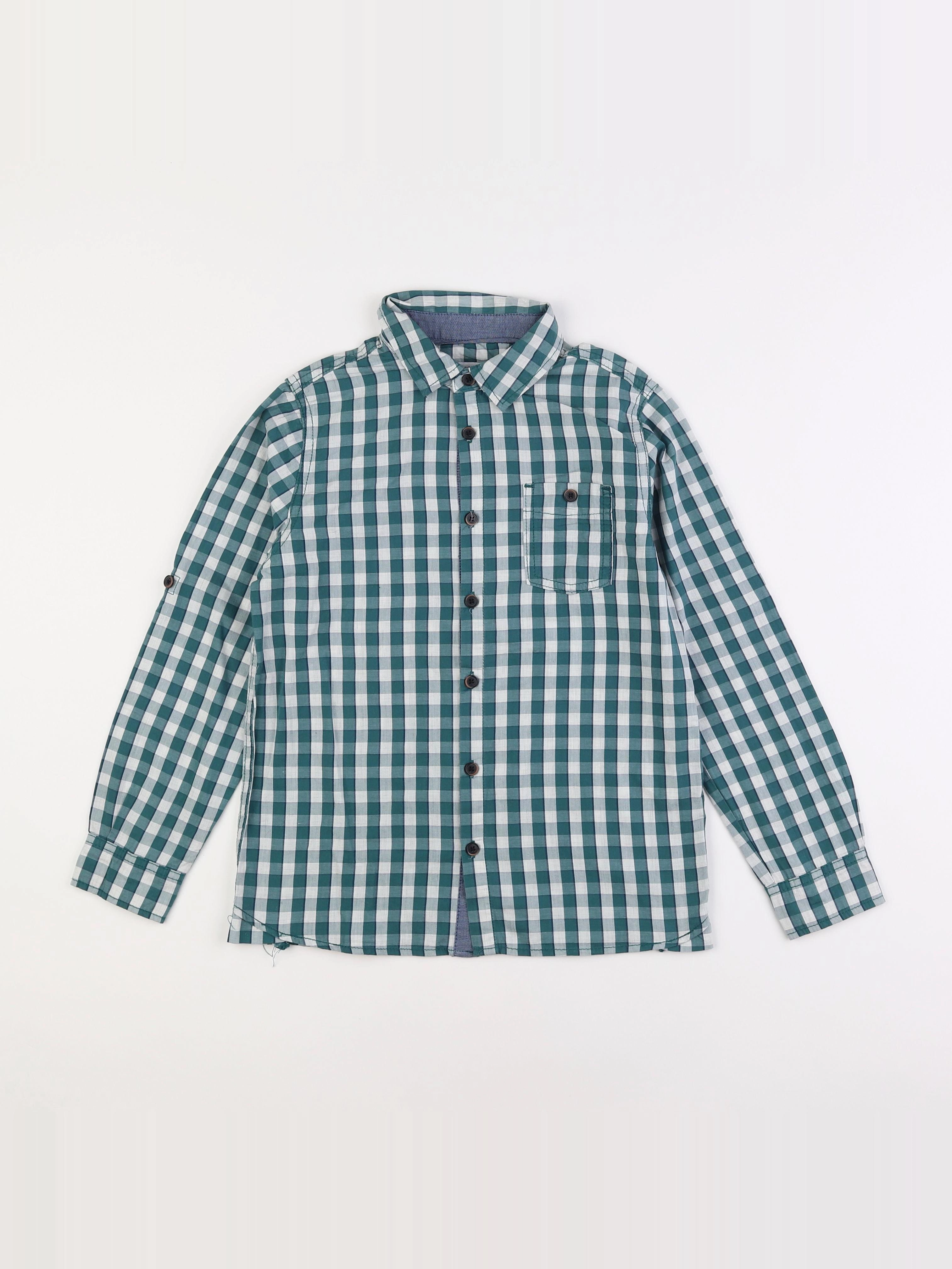 Okaidi - chemise vert - 10 ans