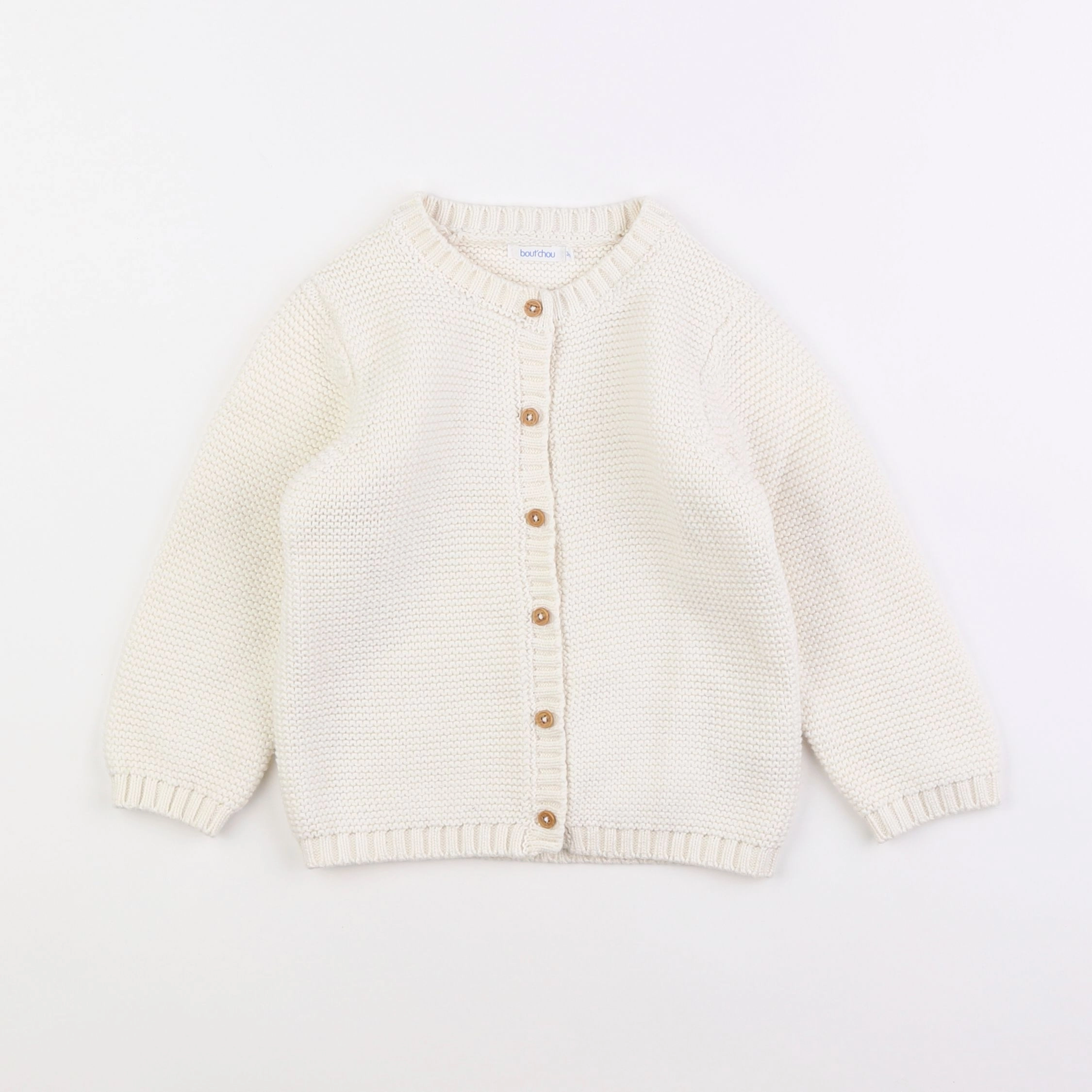 Boutchou - gilet blanc - 3 ans