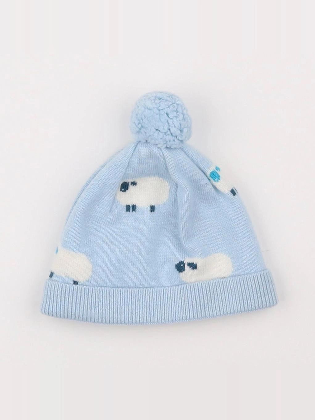 Jacadi - bonnet bleu - 12 mois