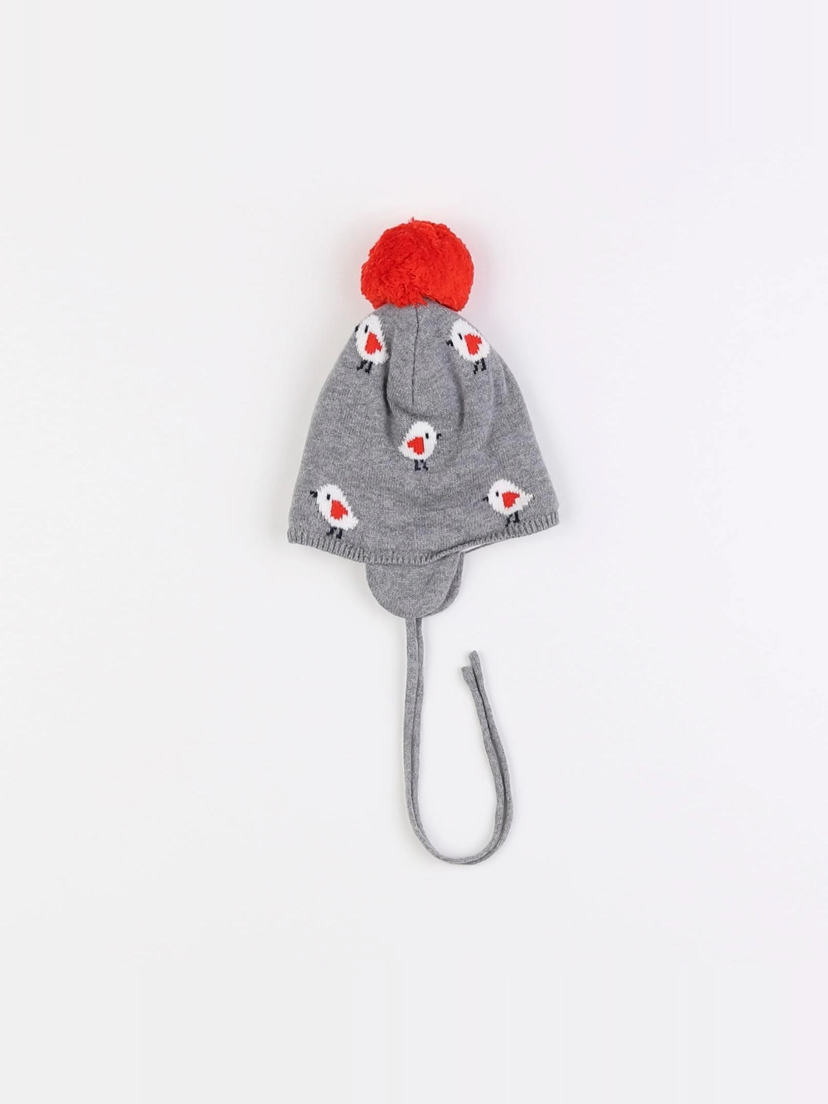 Jacadi - bonnet gris - 1 mois