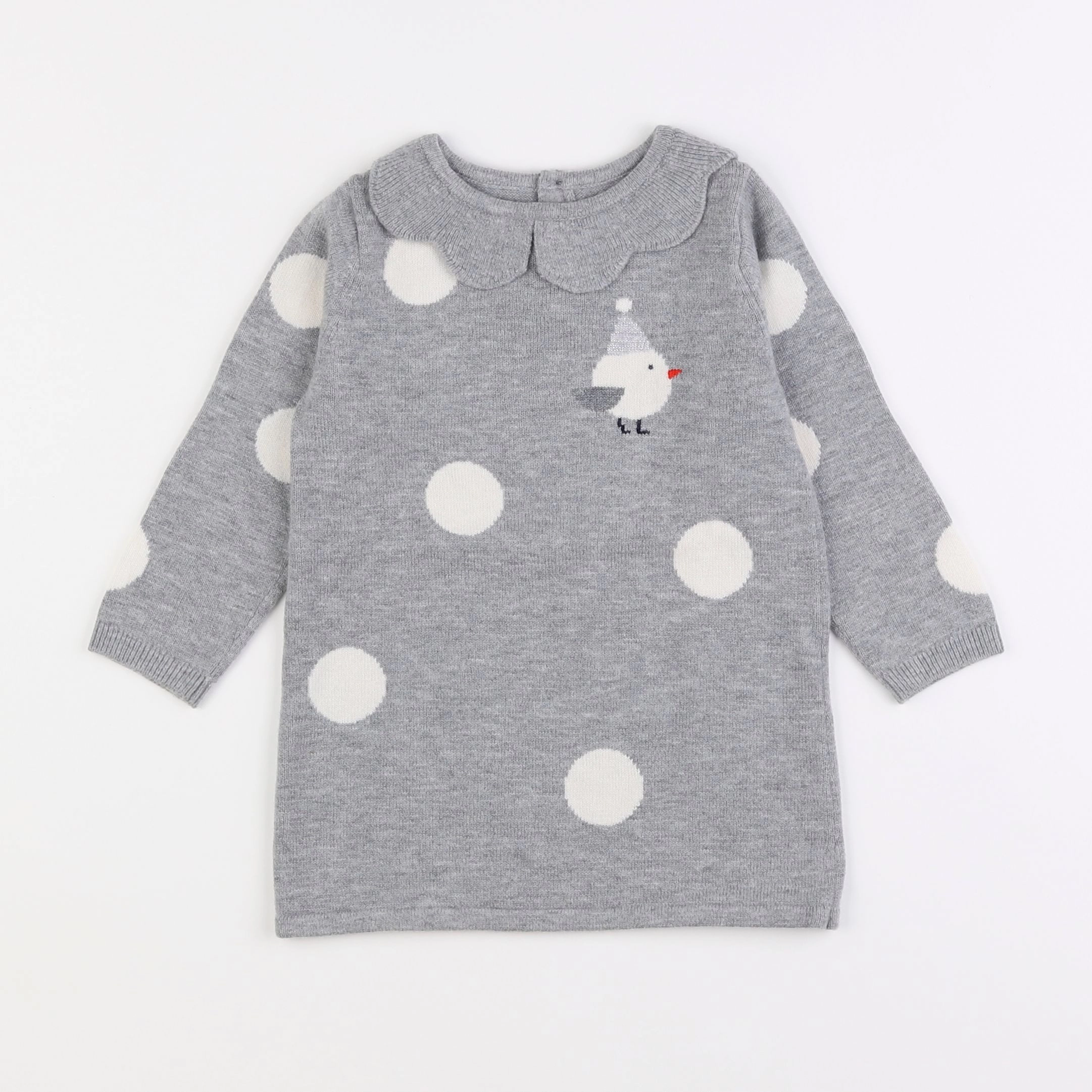 Jacadi - robe gris - 18 mois
