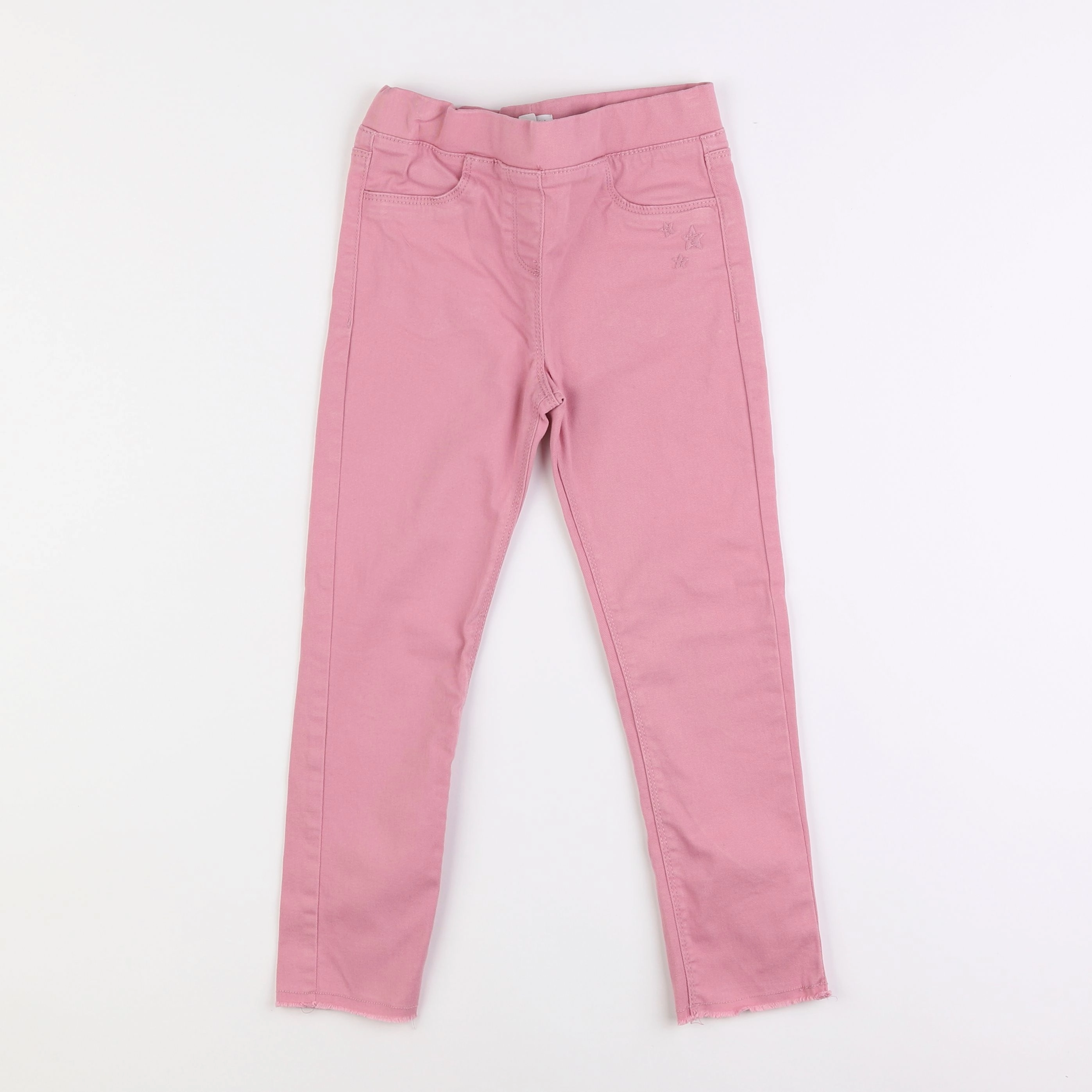 Vertbaudet - jegging rose - 6 ans