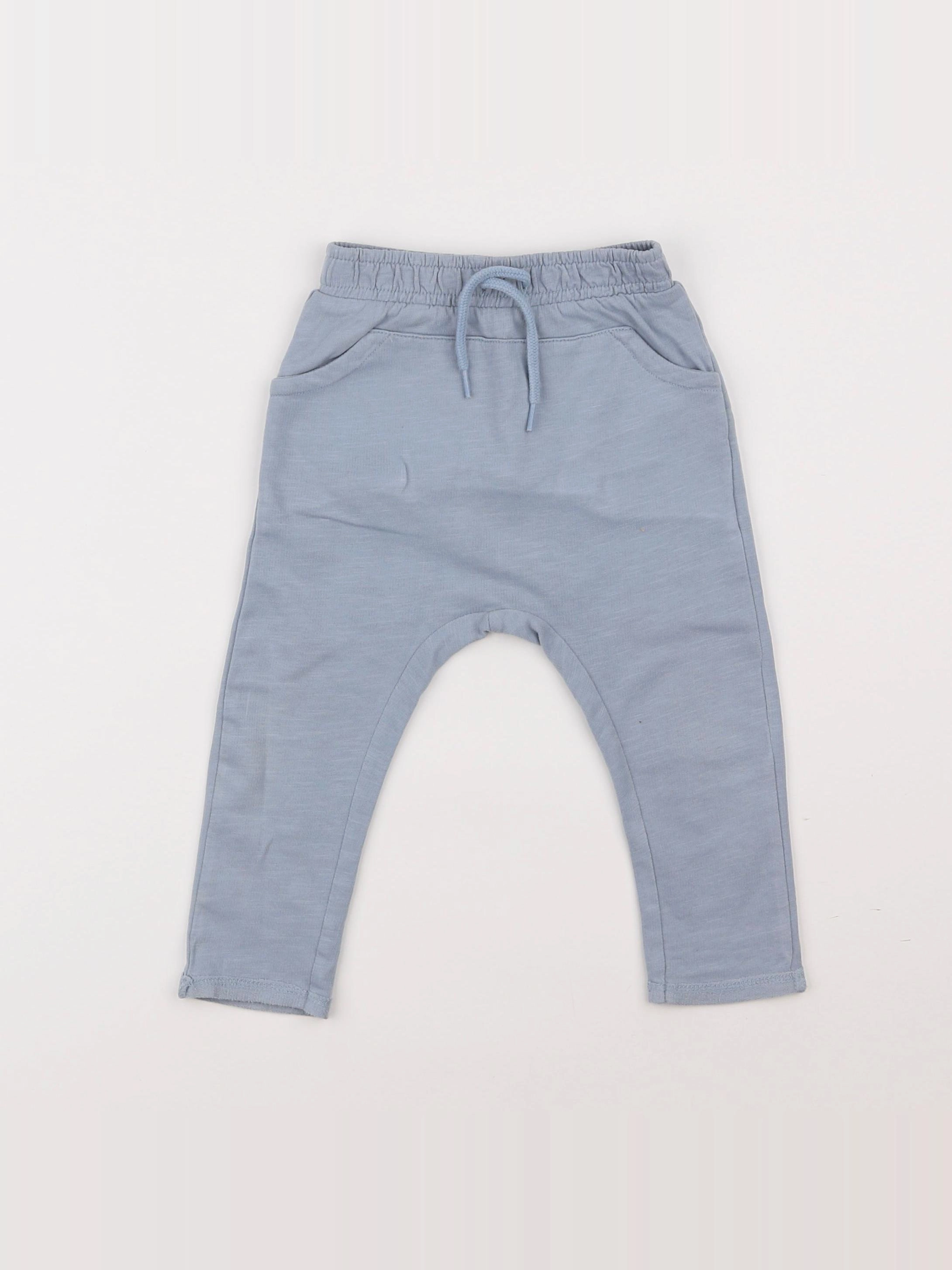 Vertbaudet - sarouel bleu - 3 mois