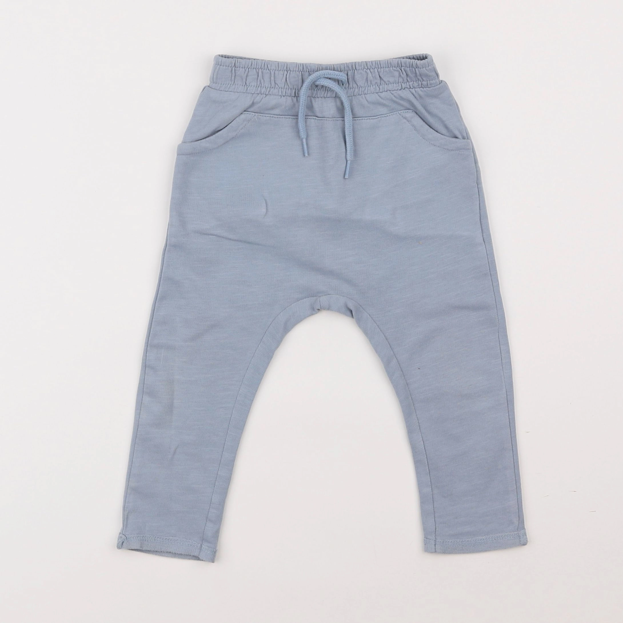 Vertbaudet - sarouel bleu - 3 mois
