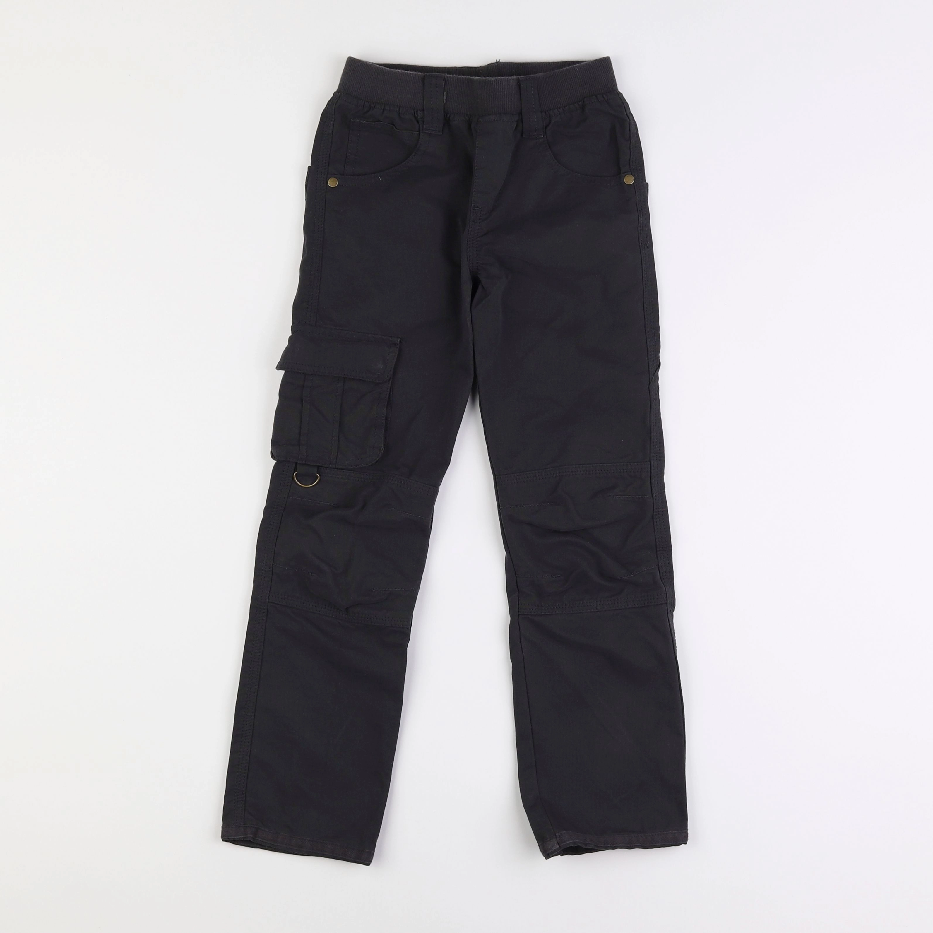 Vertbaudet - pantalon gris - 8 ans