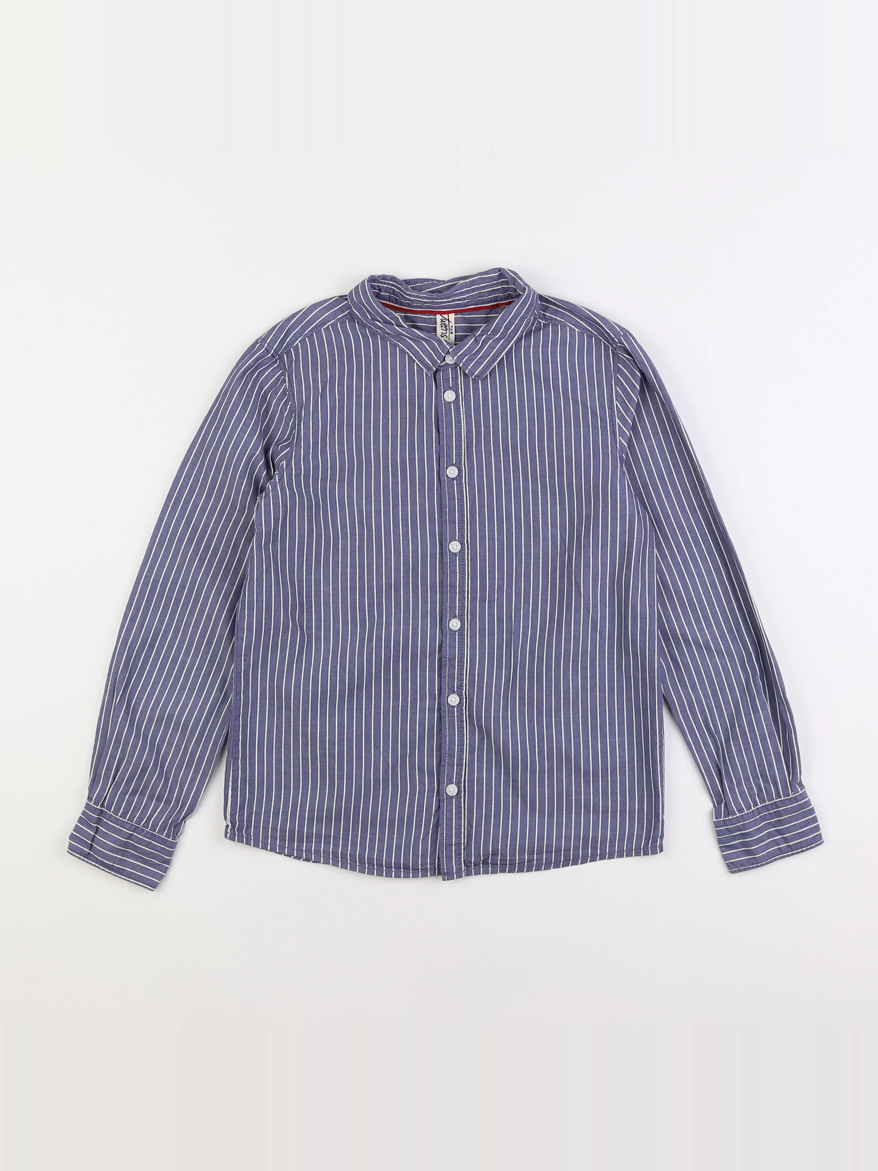Tape à l'oeil - chemise bleu - 10 ans
