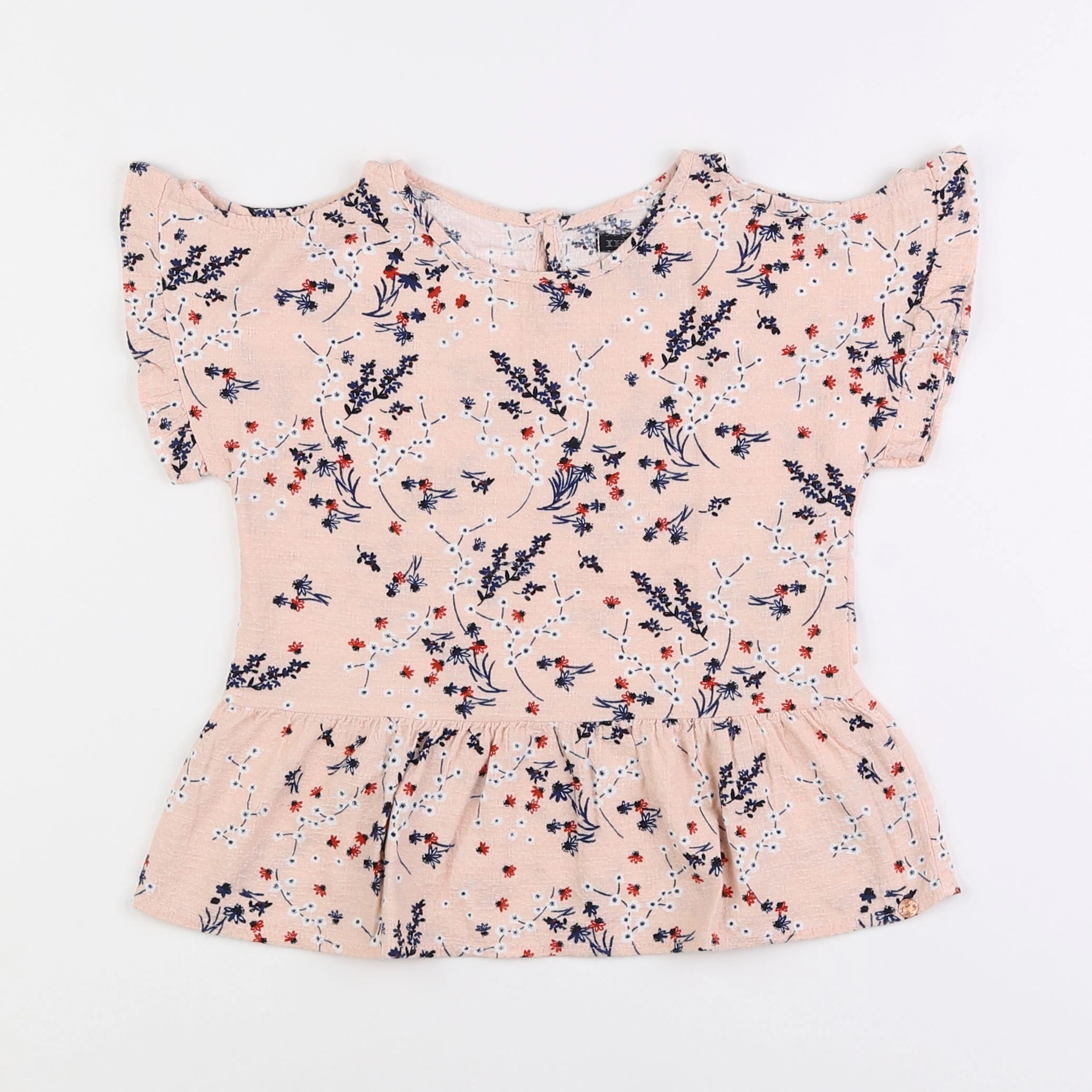 IKKS - blouse rose - 6 ans