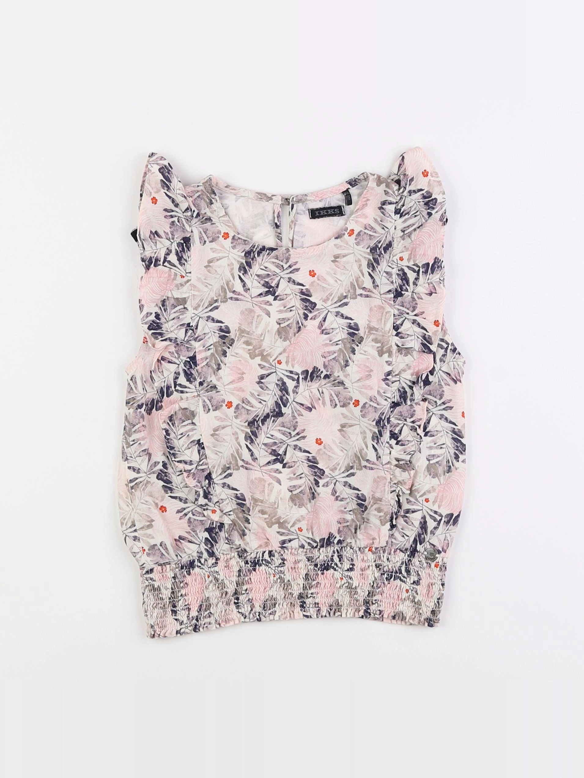IKKS - blouse rose - 6 ans