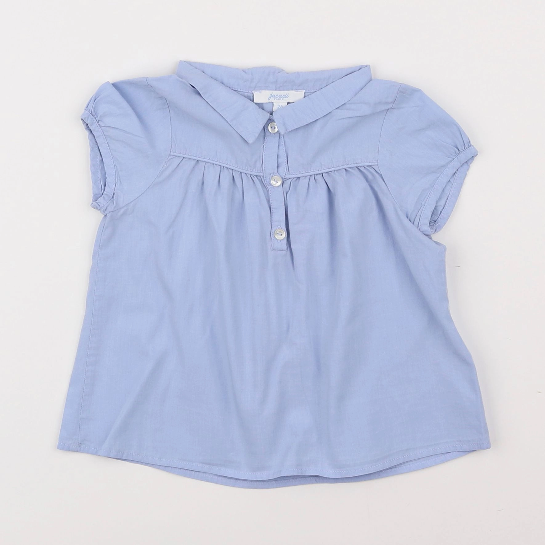 Jacadi - blouse bleu - 2 ans