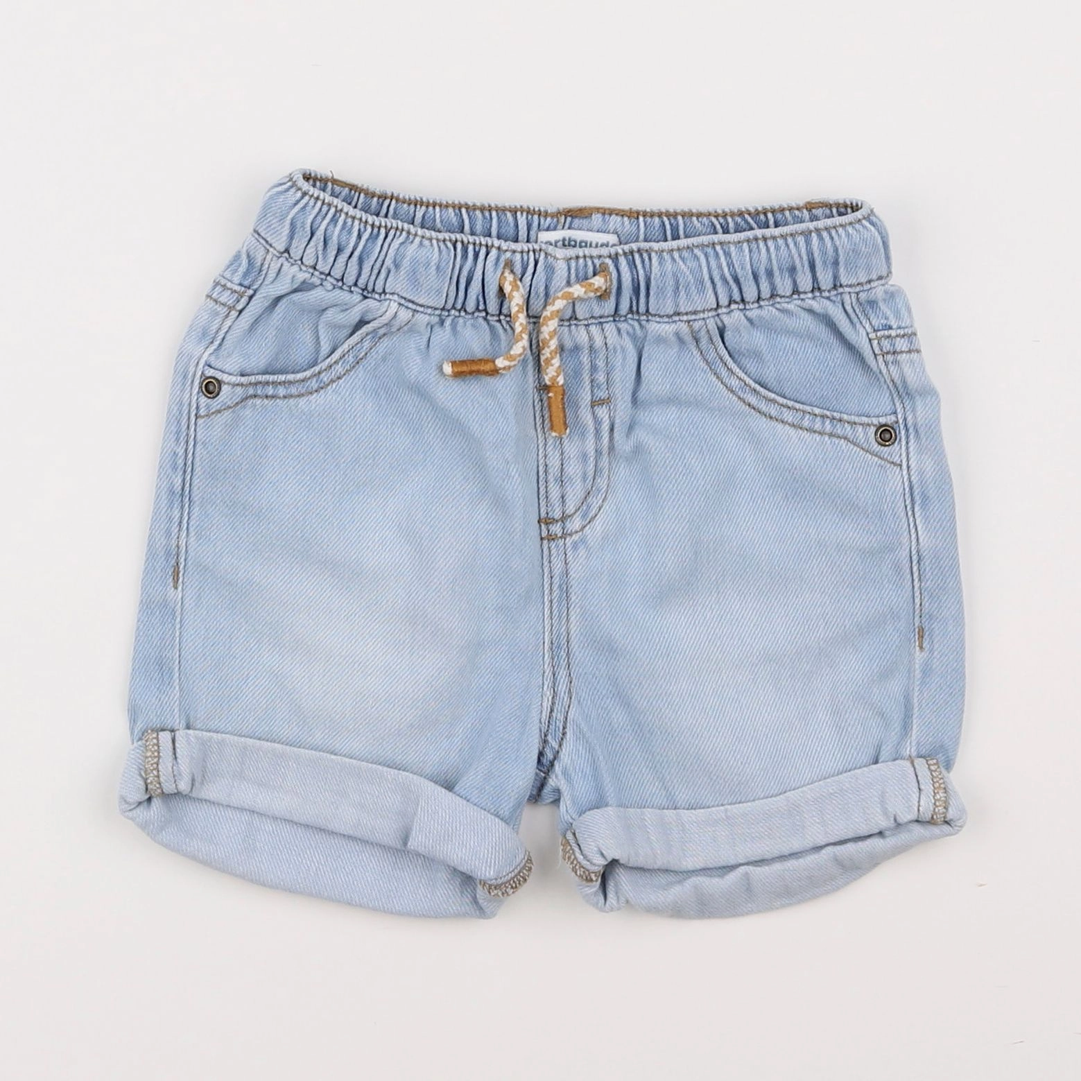 Vertbaudet - short bleu - 2 ans