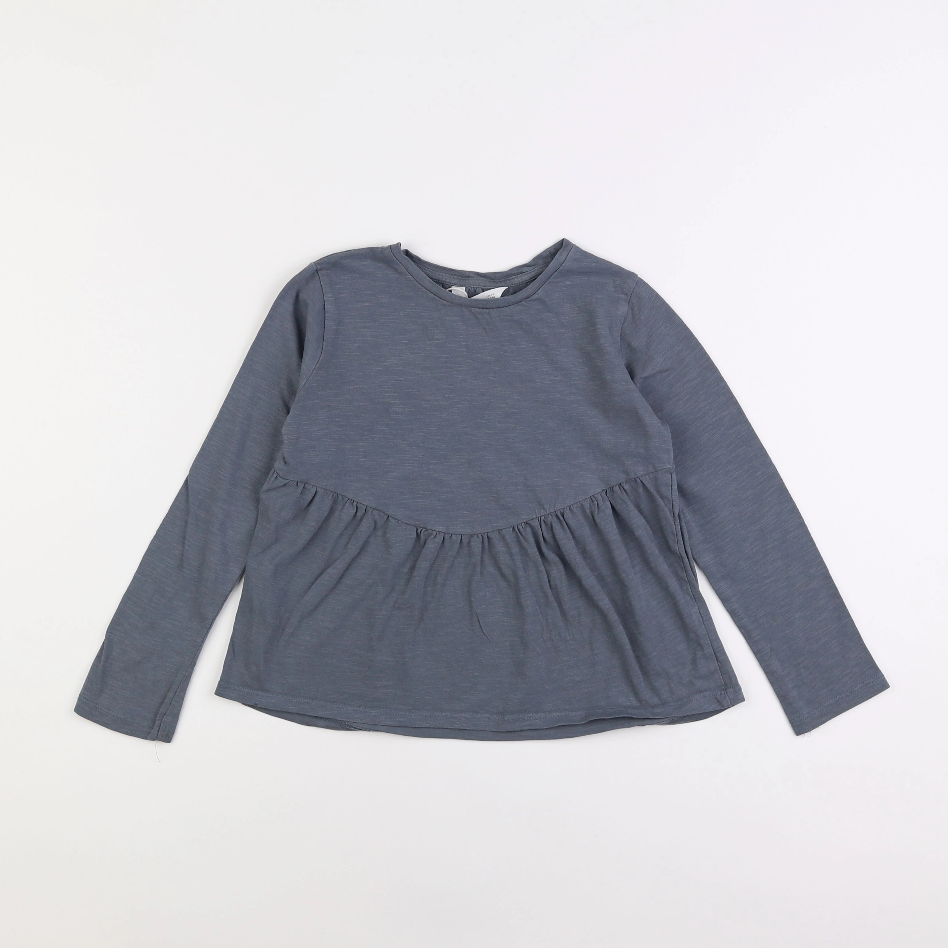 Mango - tee-shirt gris - 7/8 ans