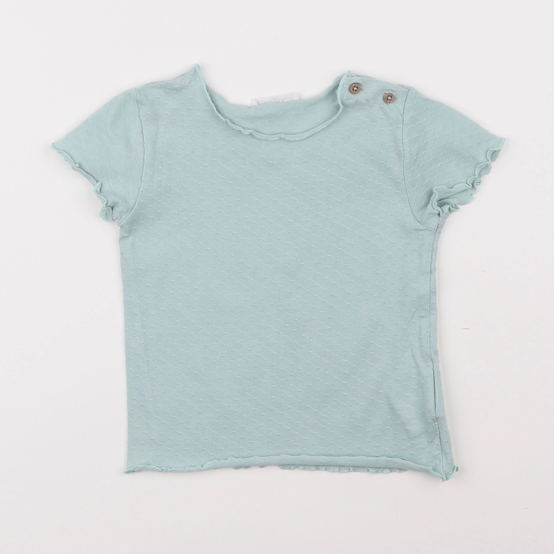 Boutchou - tee-shirt vert - 2 ans