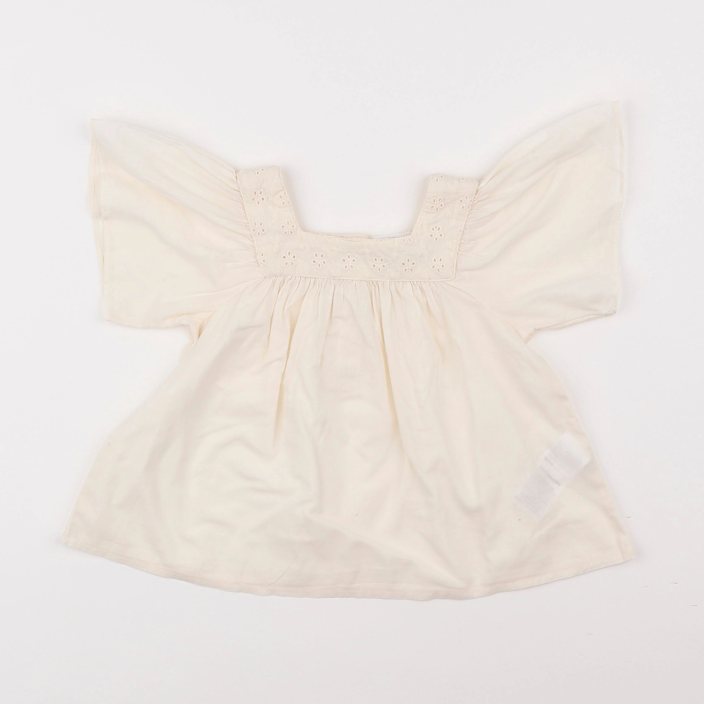 Vertbaudet - blouse beige - 2 ans