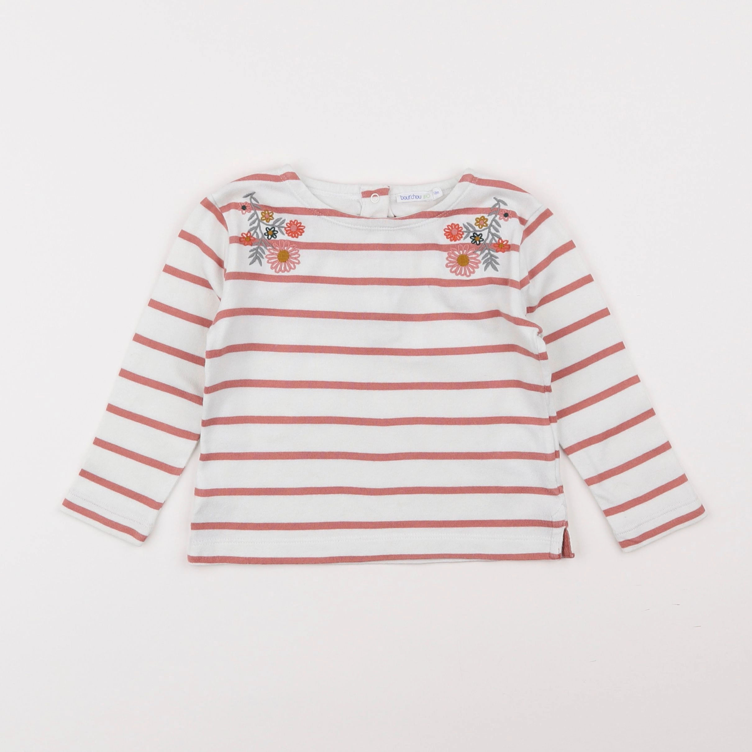 Boutchou - tee-shirt rose - 18 mois