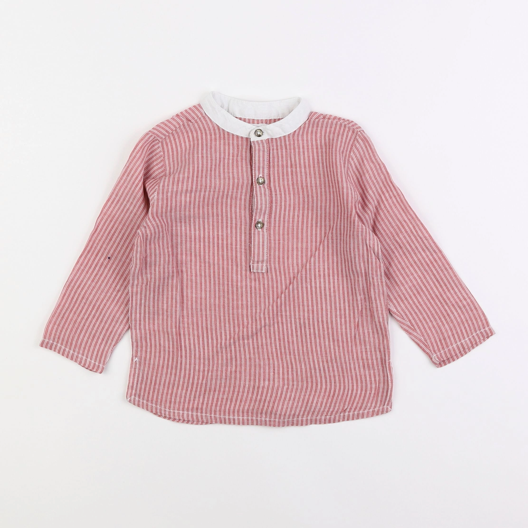 Boutchou - chemise rouge - 2 ans
