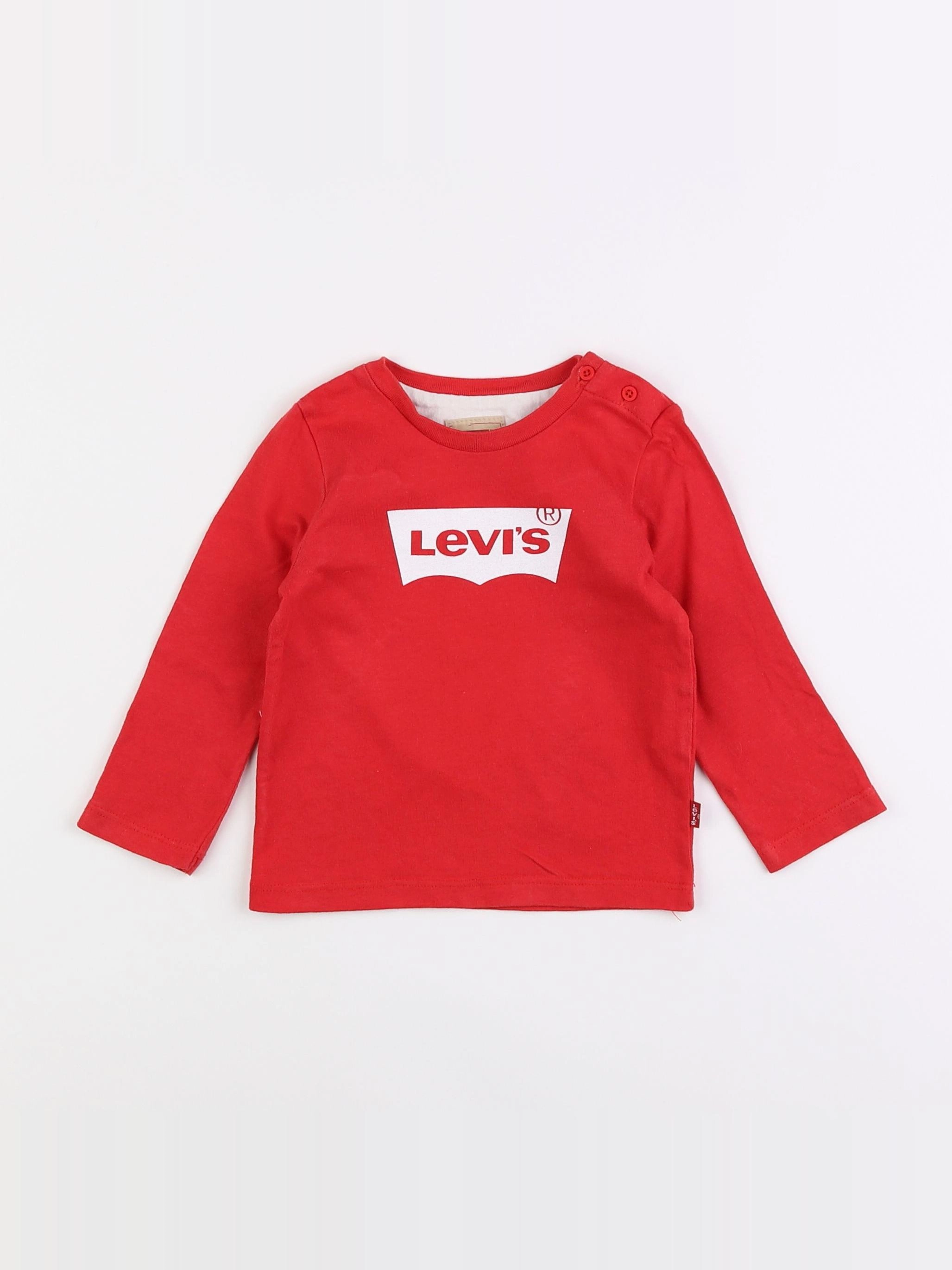 Levi's - tee-shirt rouge - 18 mois