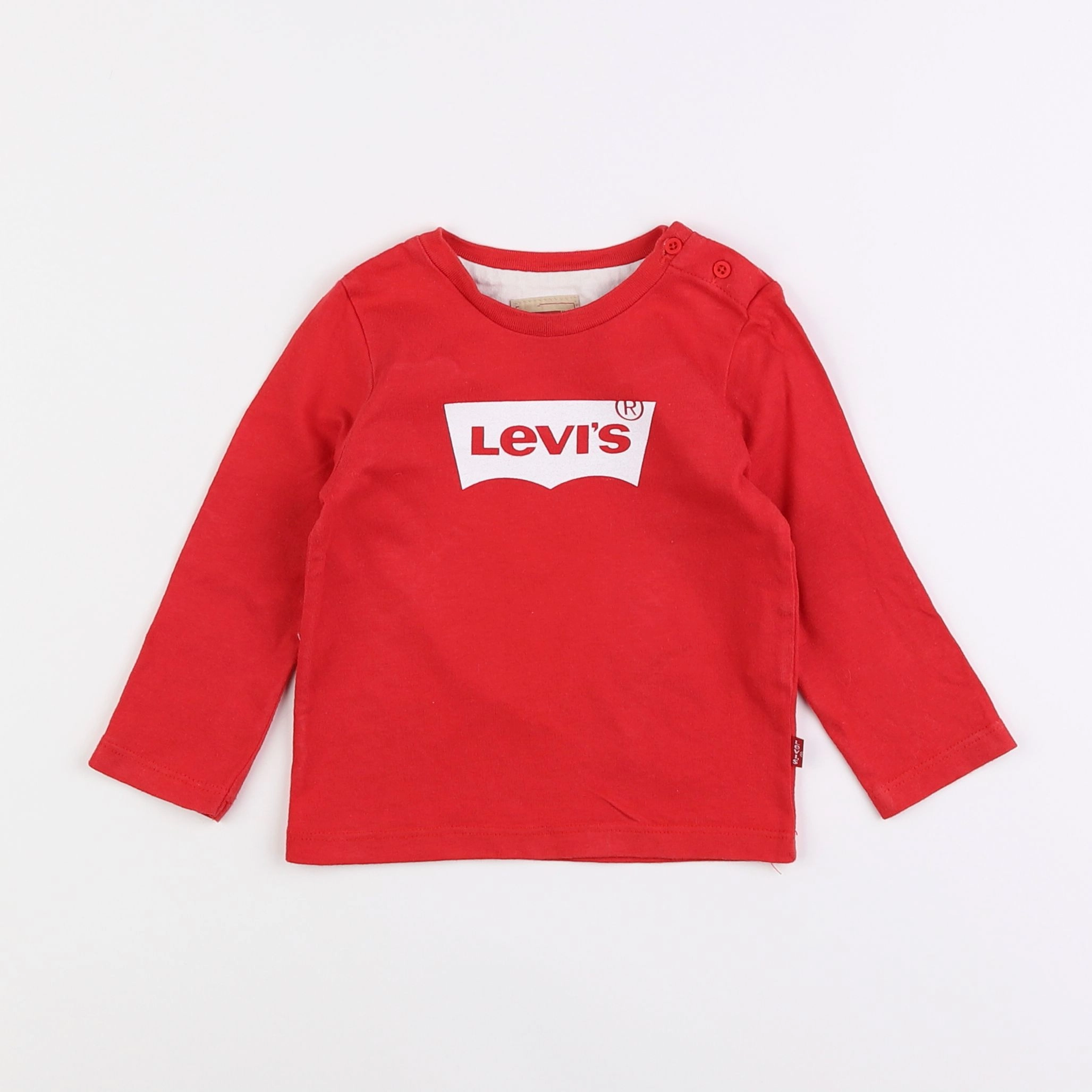 Levi's - tee-shirt rouge - 18 mois