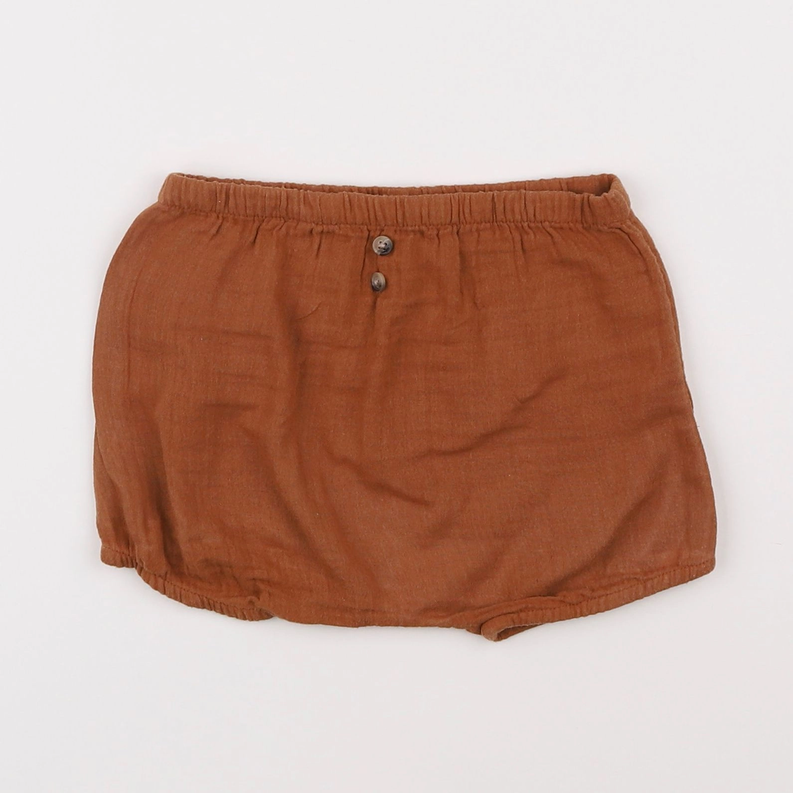 Eden & Victor - short marron - 18 mois