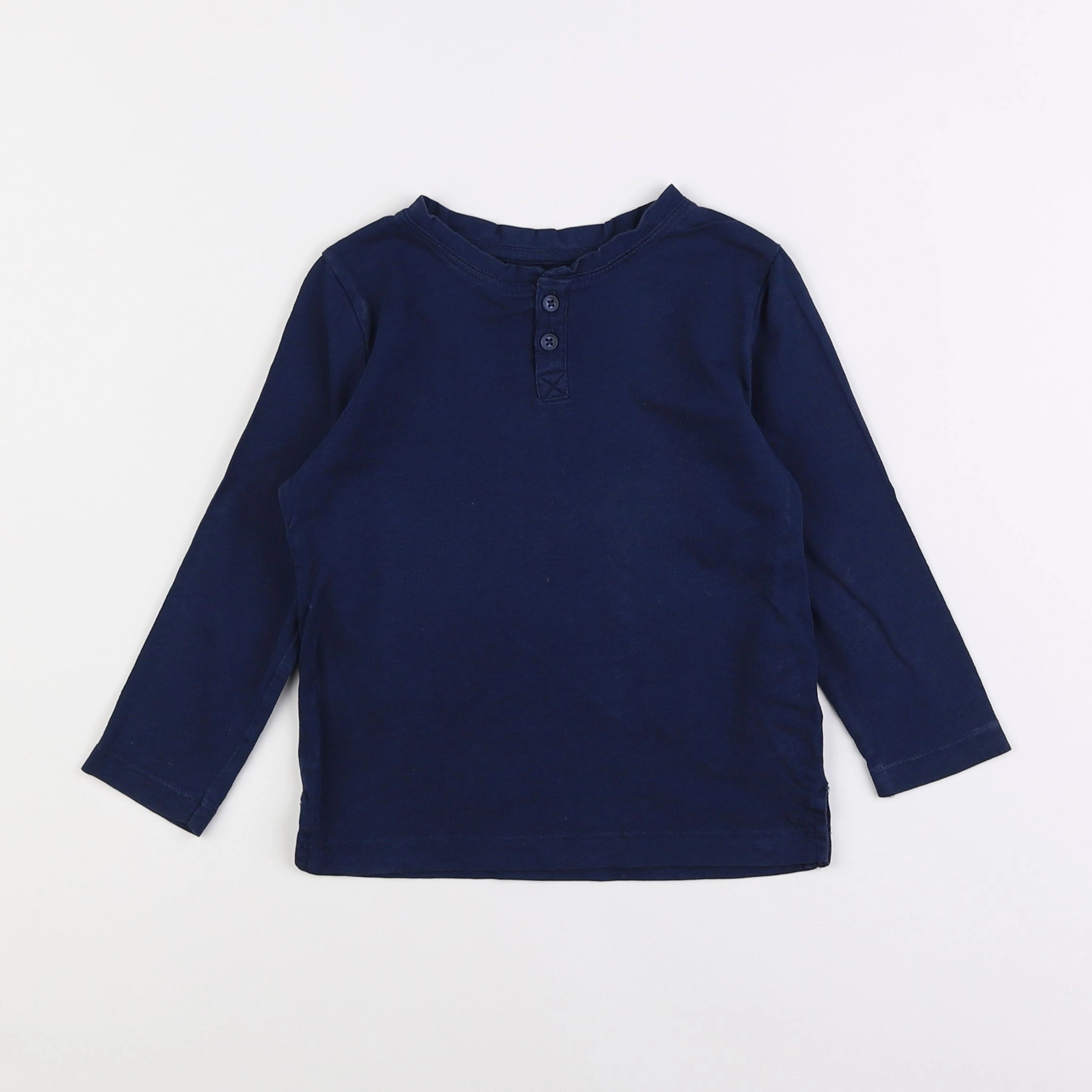 H&M - tee-shirt bleu - 2/4 ans