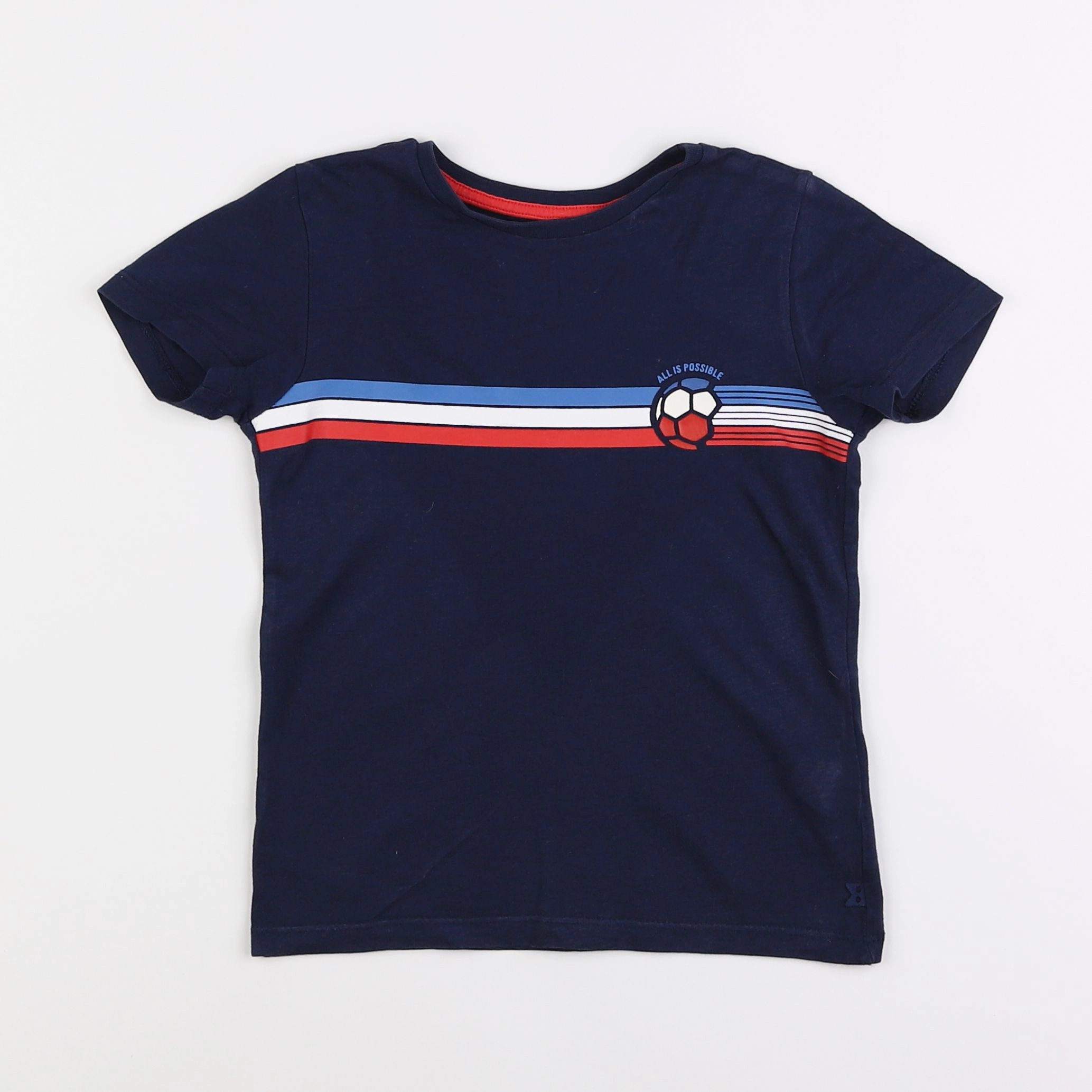 Okaidi - tee-shirt bleu - 4 ans
