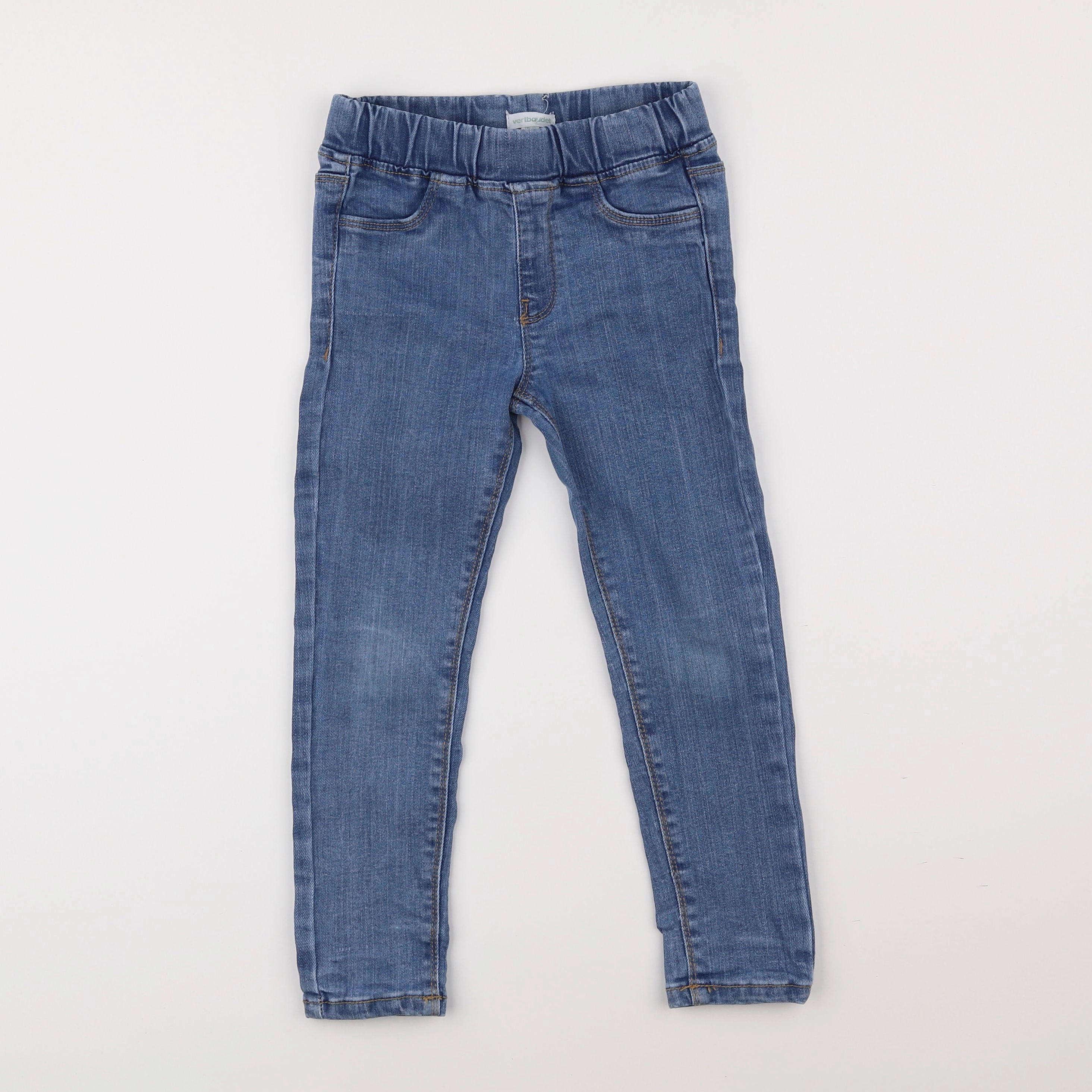 Vertbaudet - jegging bleu - 5 ans