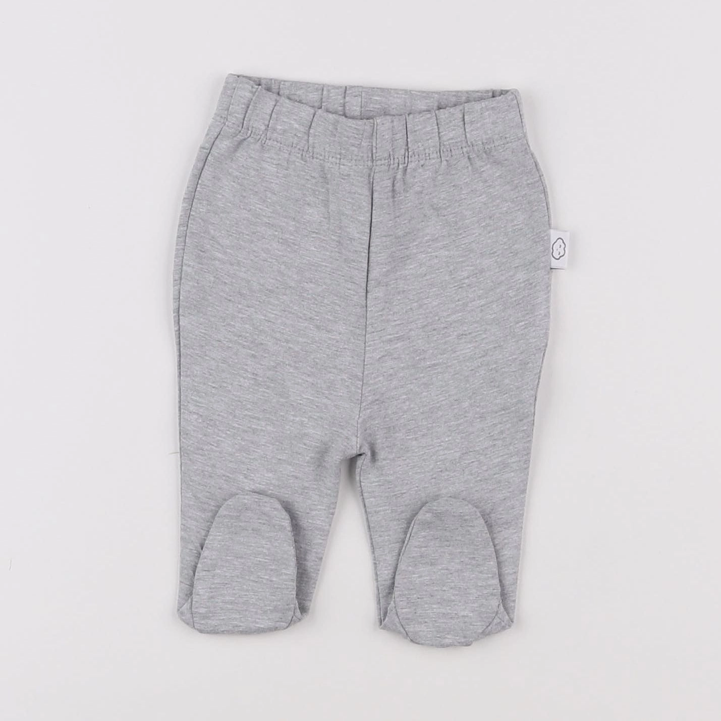 Vertbaudet - legging gris - 0 mois