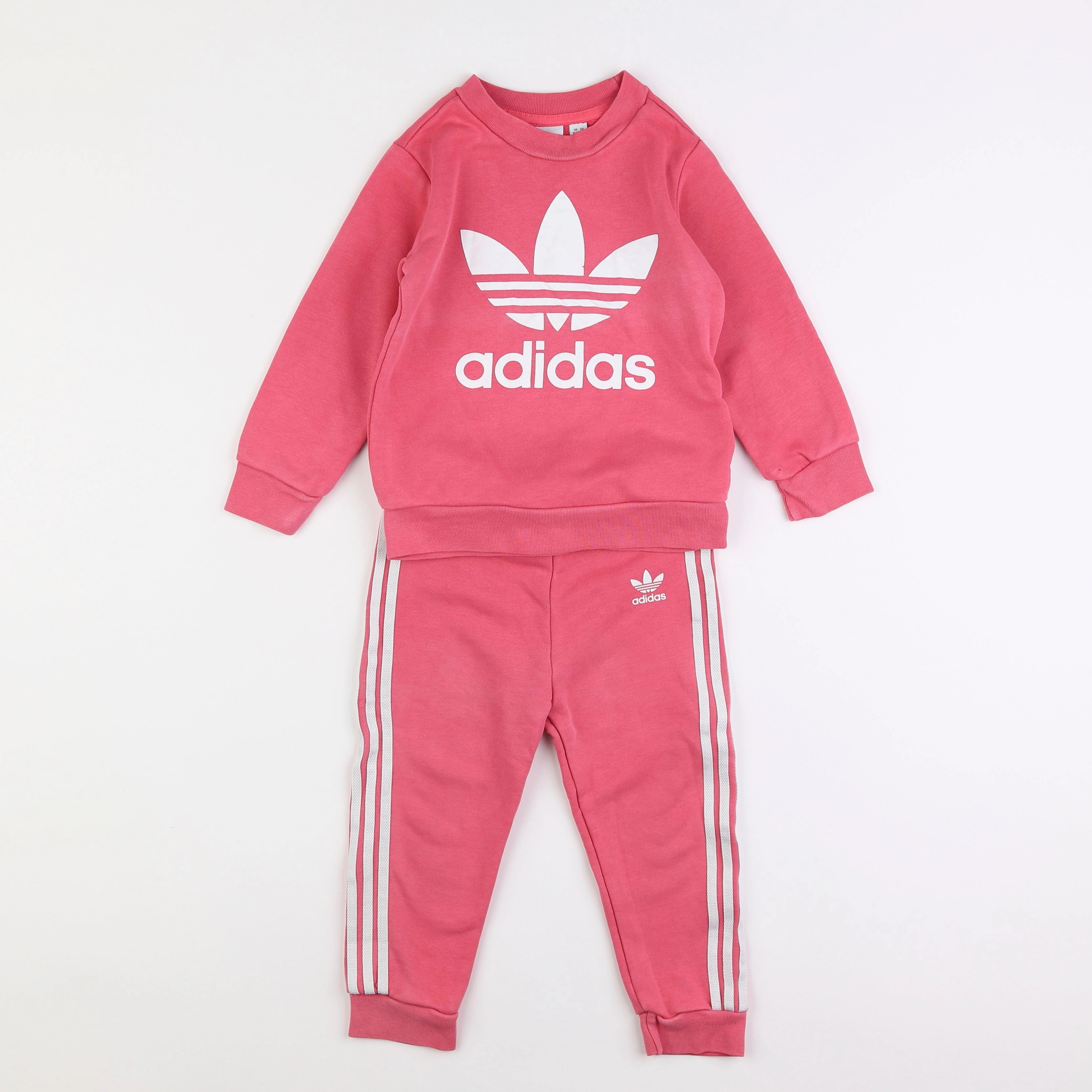 Adidas - ensemble rose - 18 mois à 2 ans