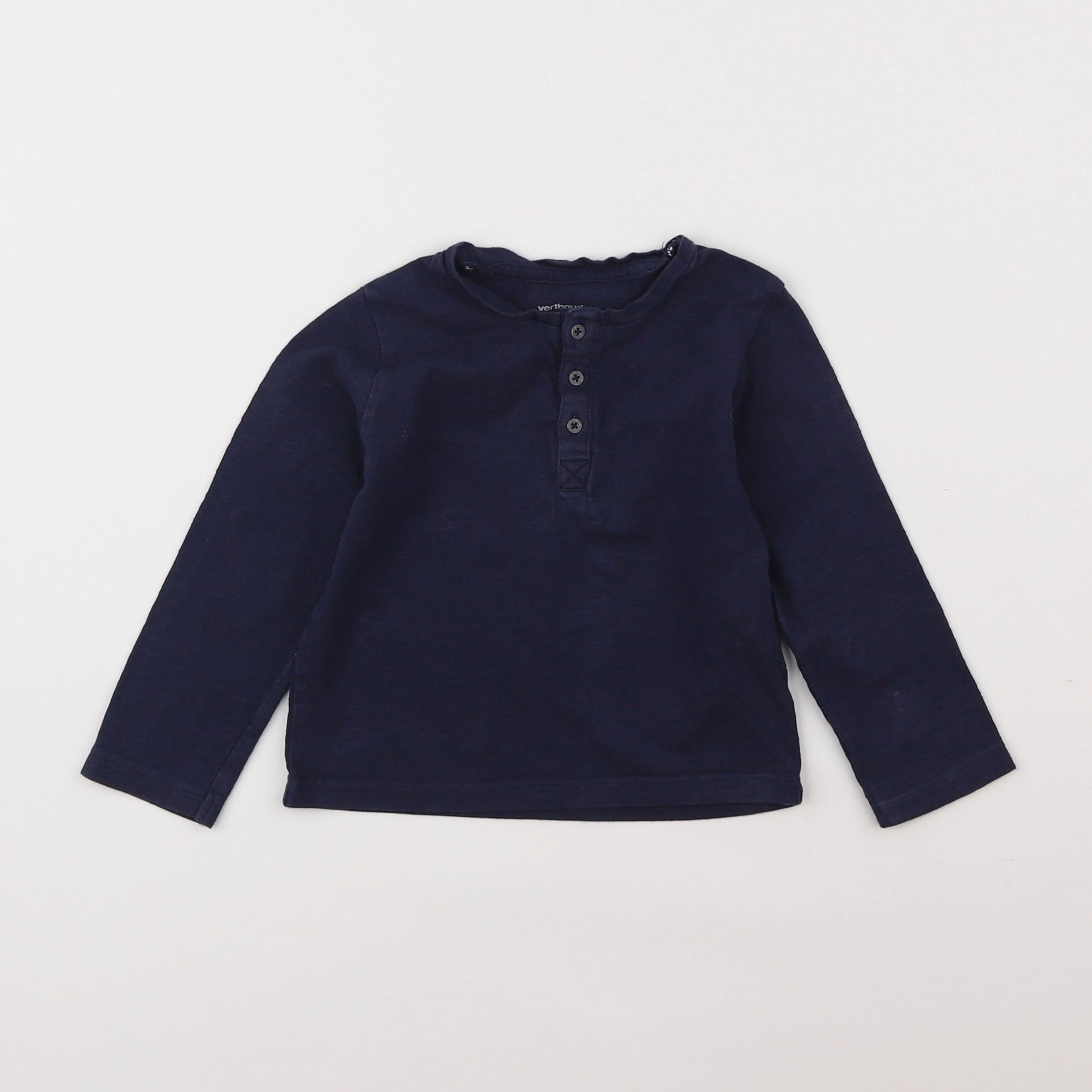 Vertbaudet - tee-shirt bleu - 18 mois