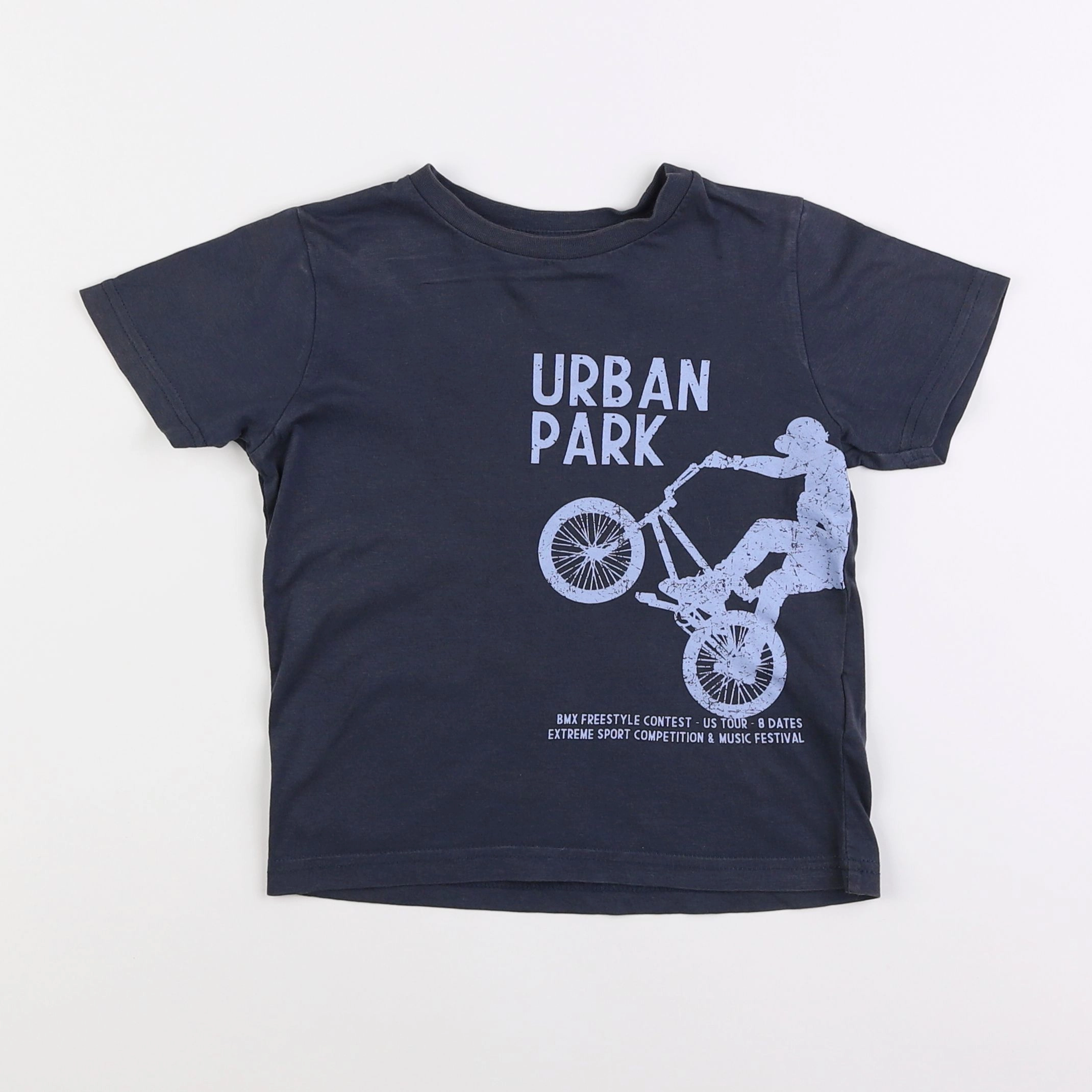 Vertbaudet - tee-shirt gris - 4 ans