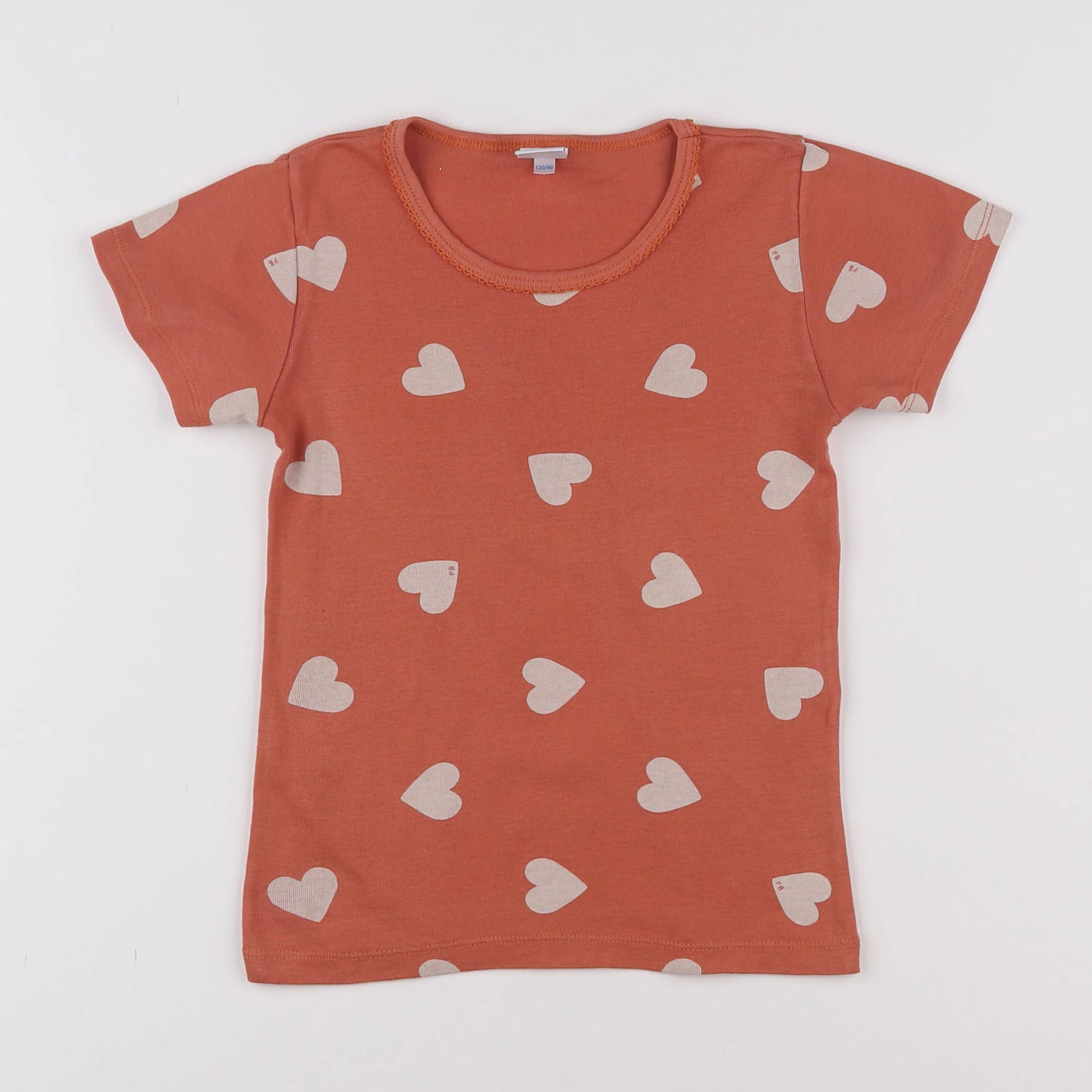 Petit Bateau - maillot de corps rose - 6 ans