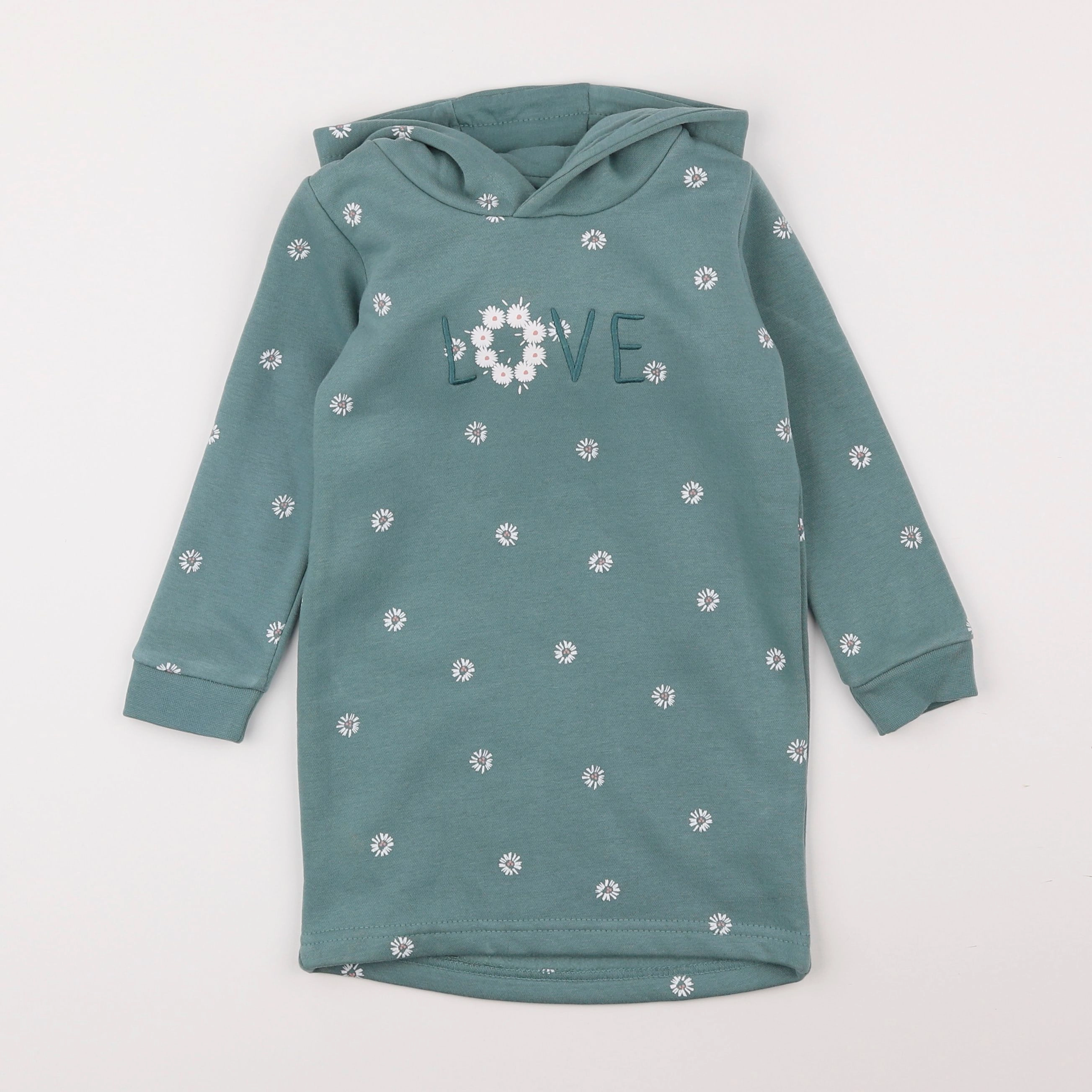 Vertbaudet - robe vert - 3 ans