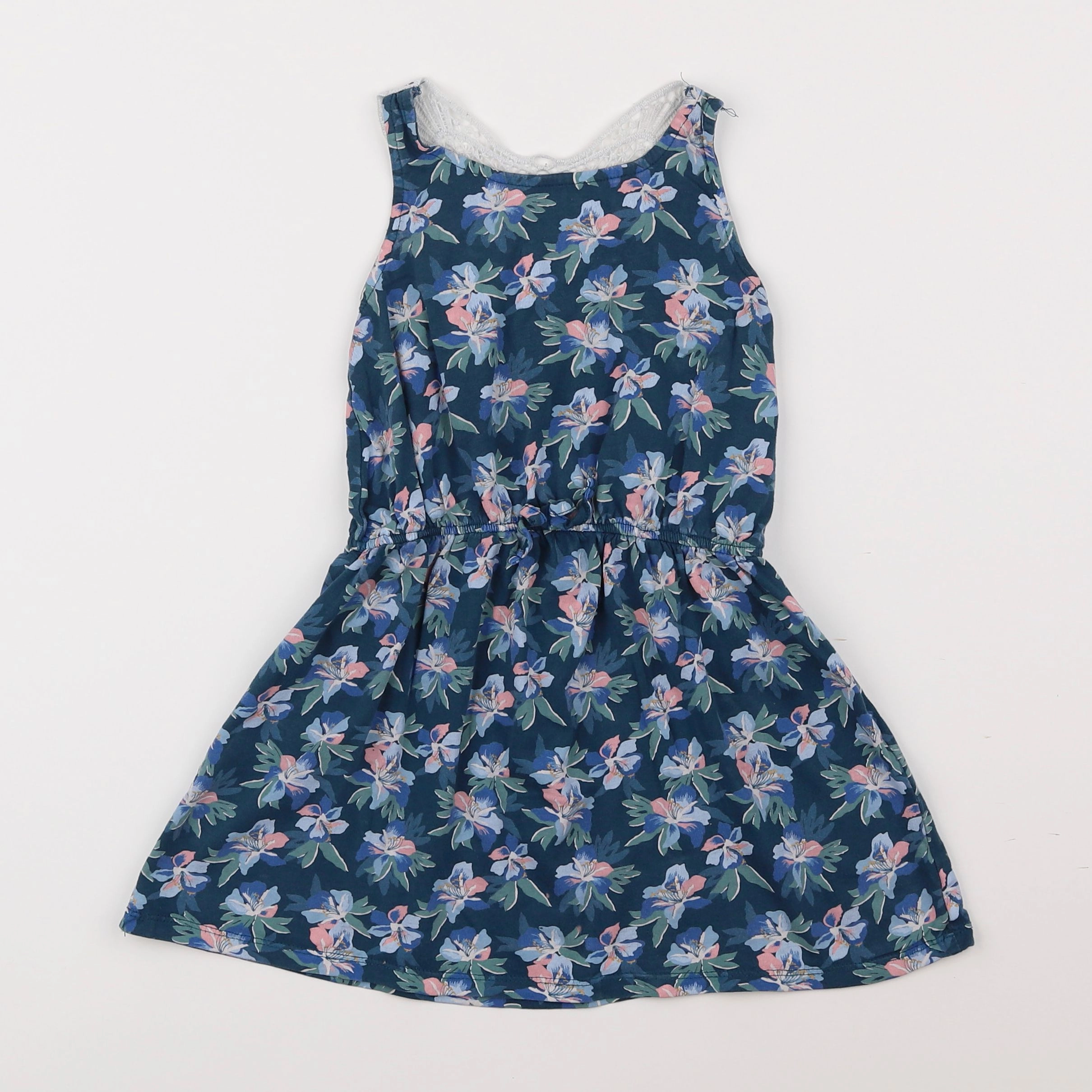 Vertbaudet - robe bleu - 4 ans