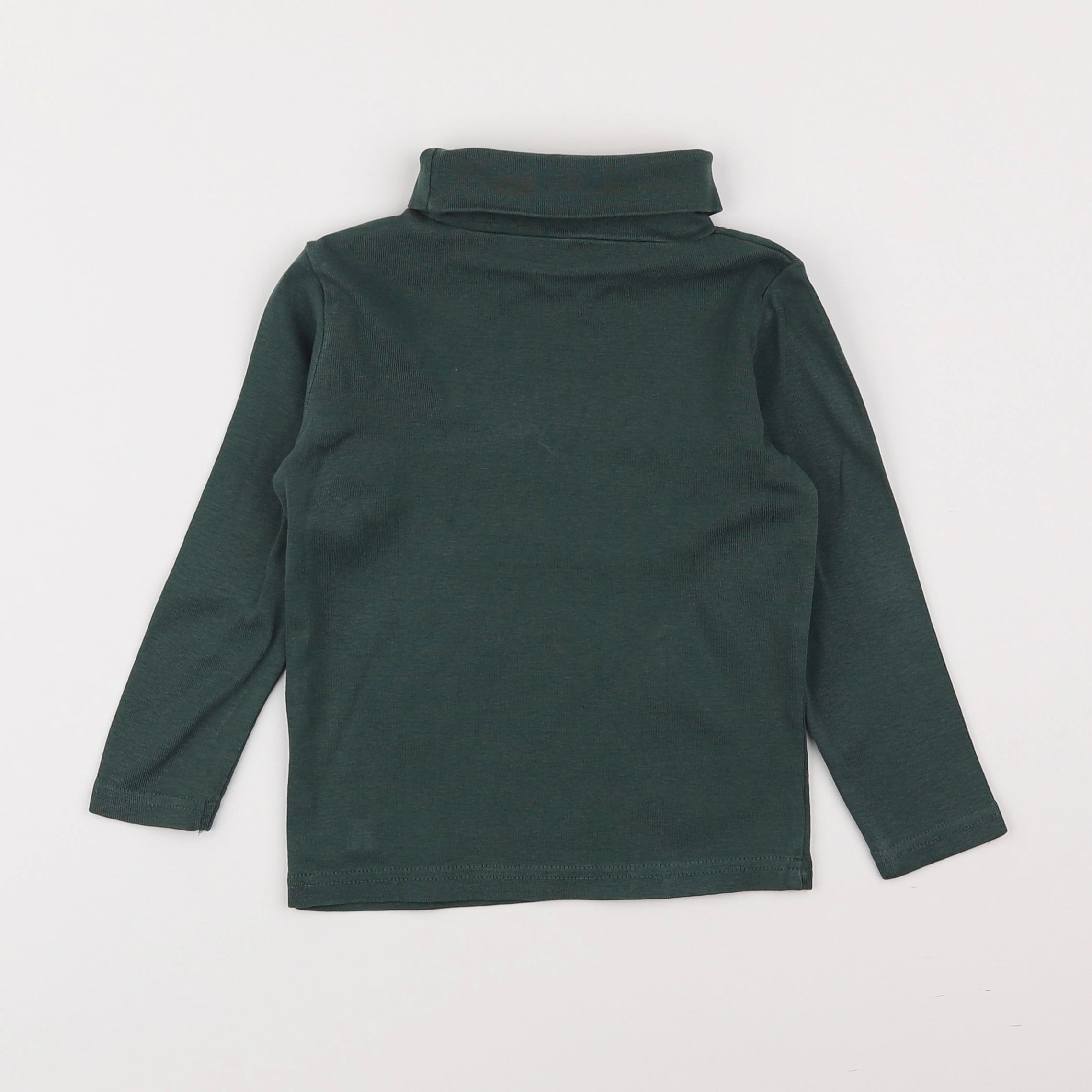 Vertbaudet - sous-pull vert - 4 ans