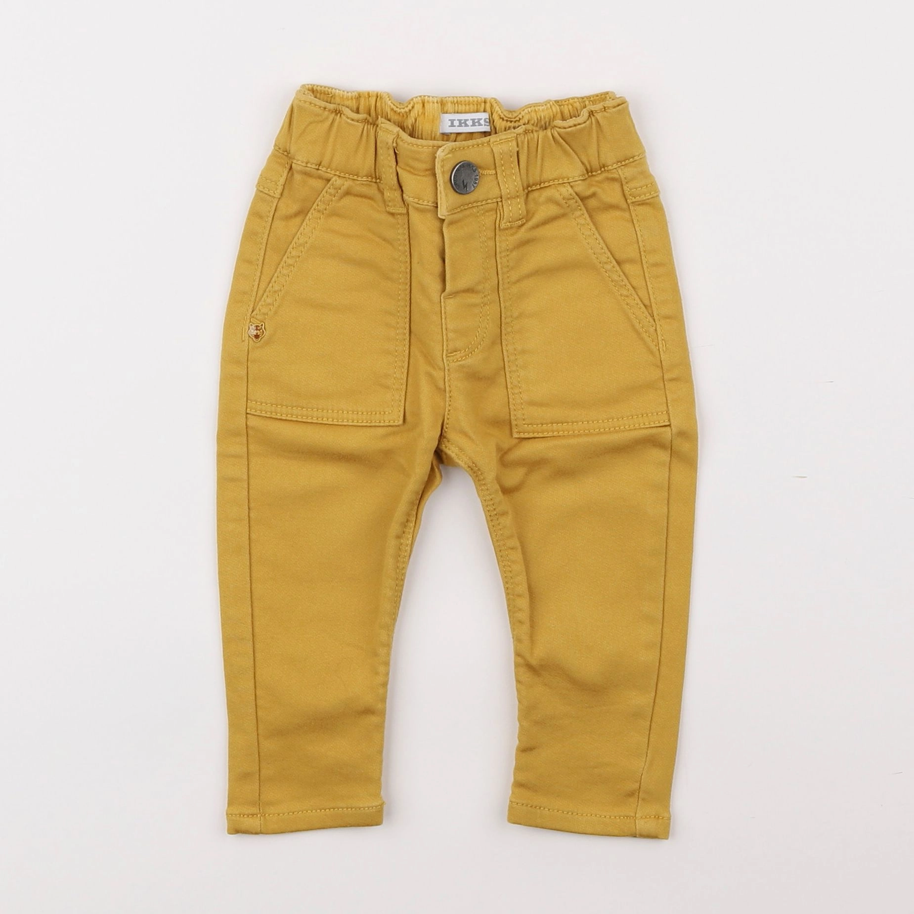 IKKS - pantalon jaune - 6 mois