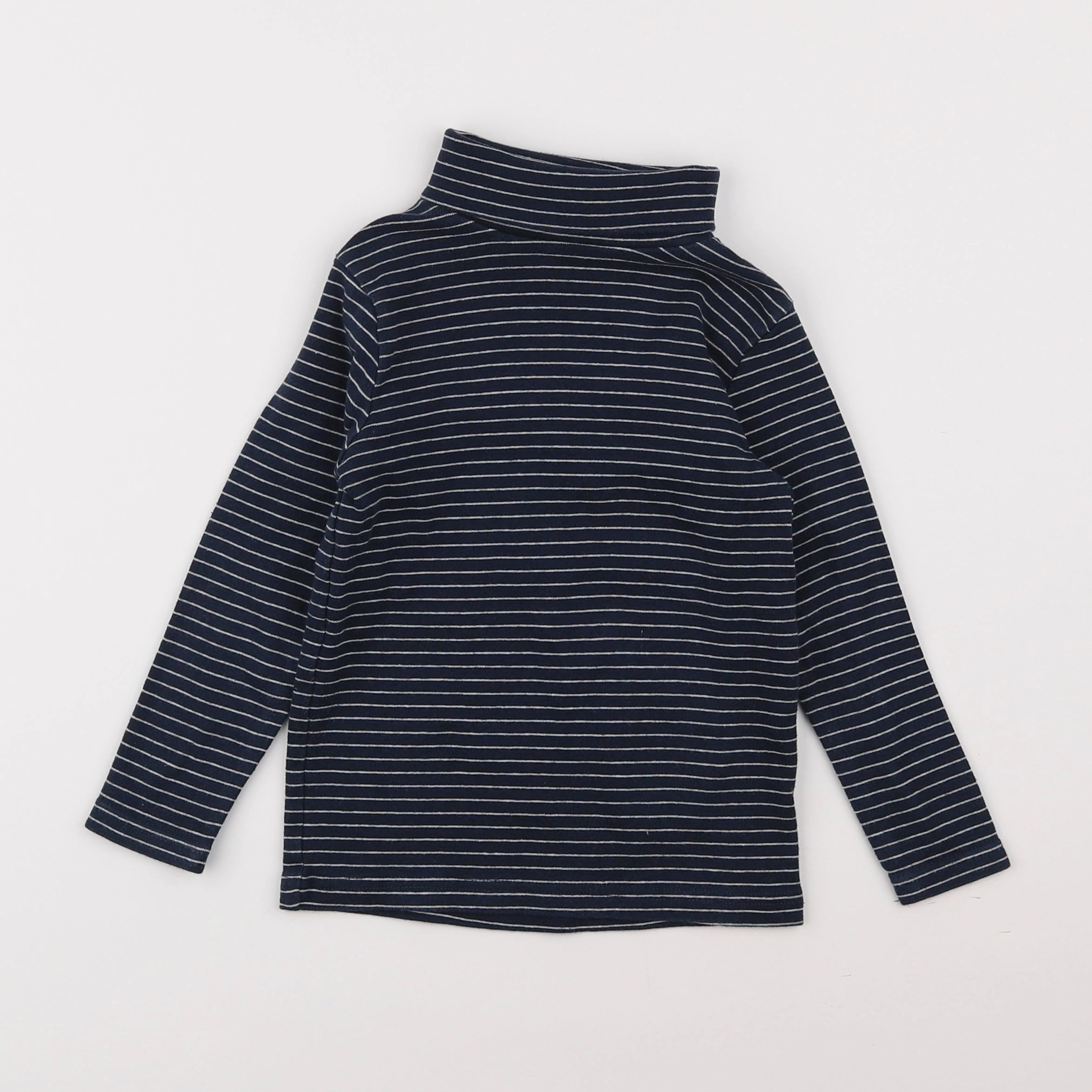 Vertbaudet - sous-pull bleu - 4 ans