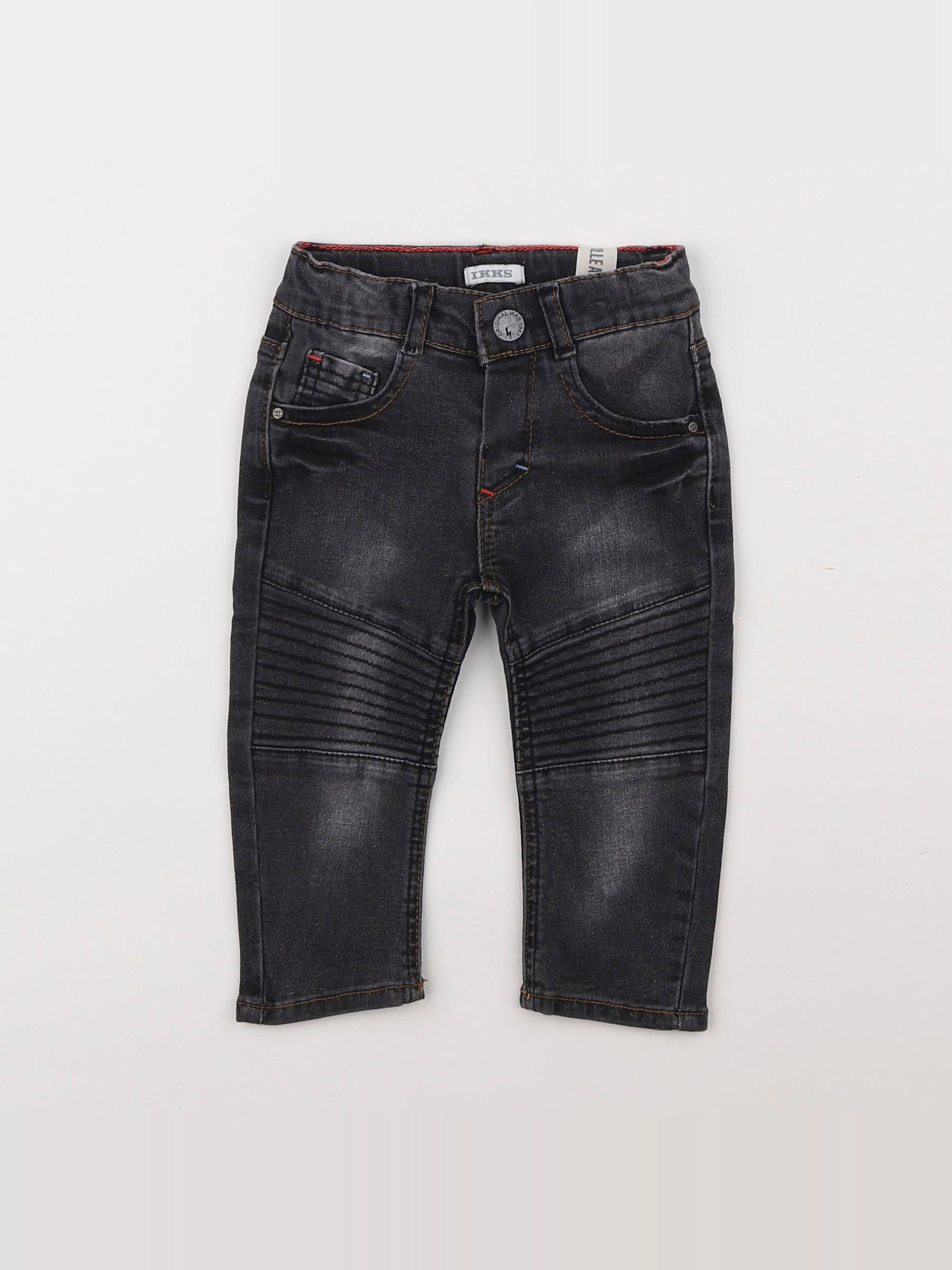 IKKS - jean gris - 12 mois