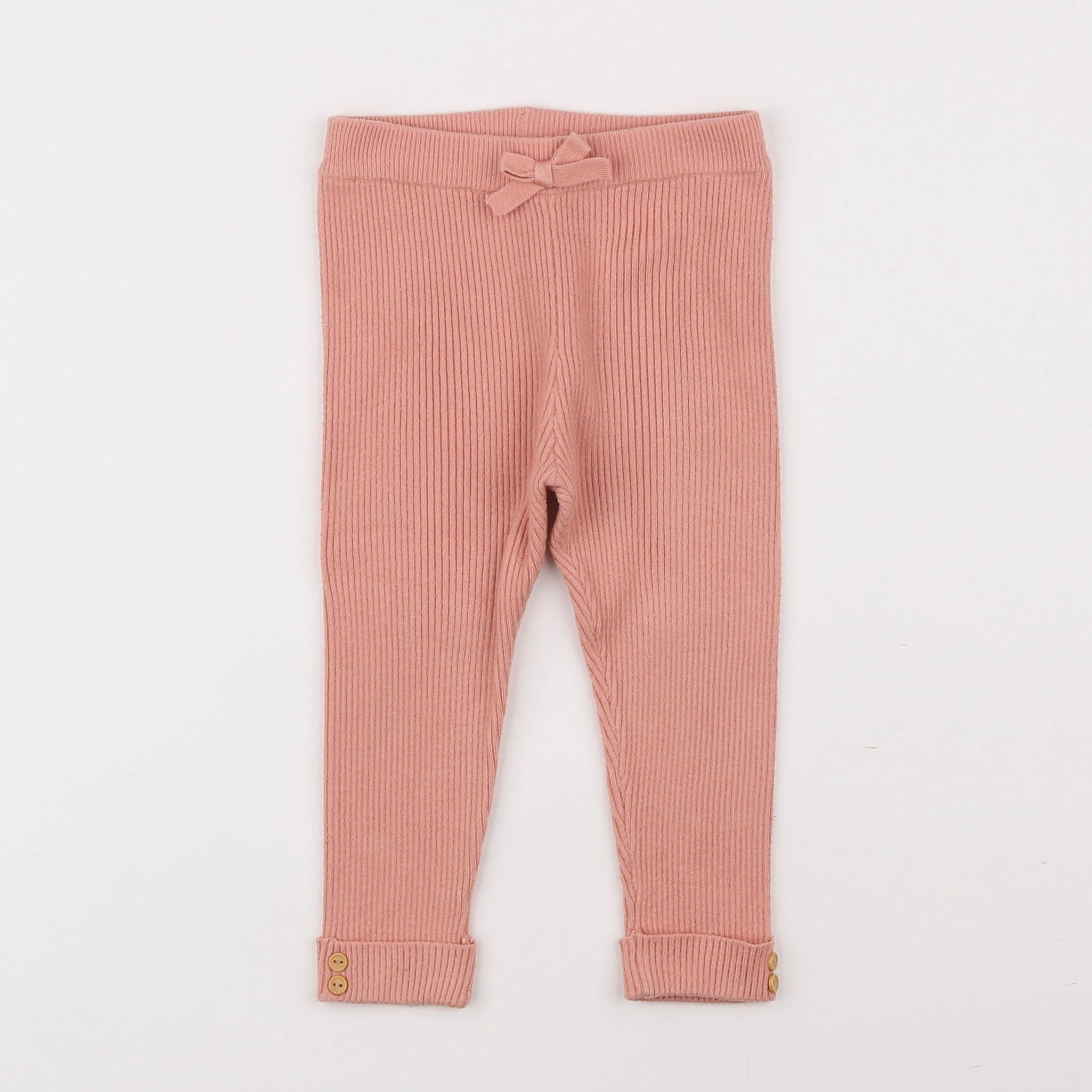 Vertbaudet - legging rose - 18 mois