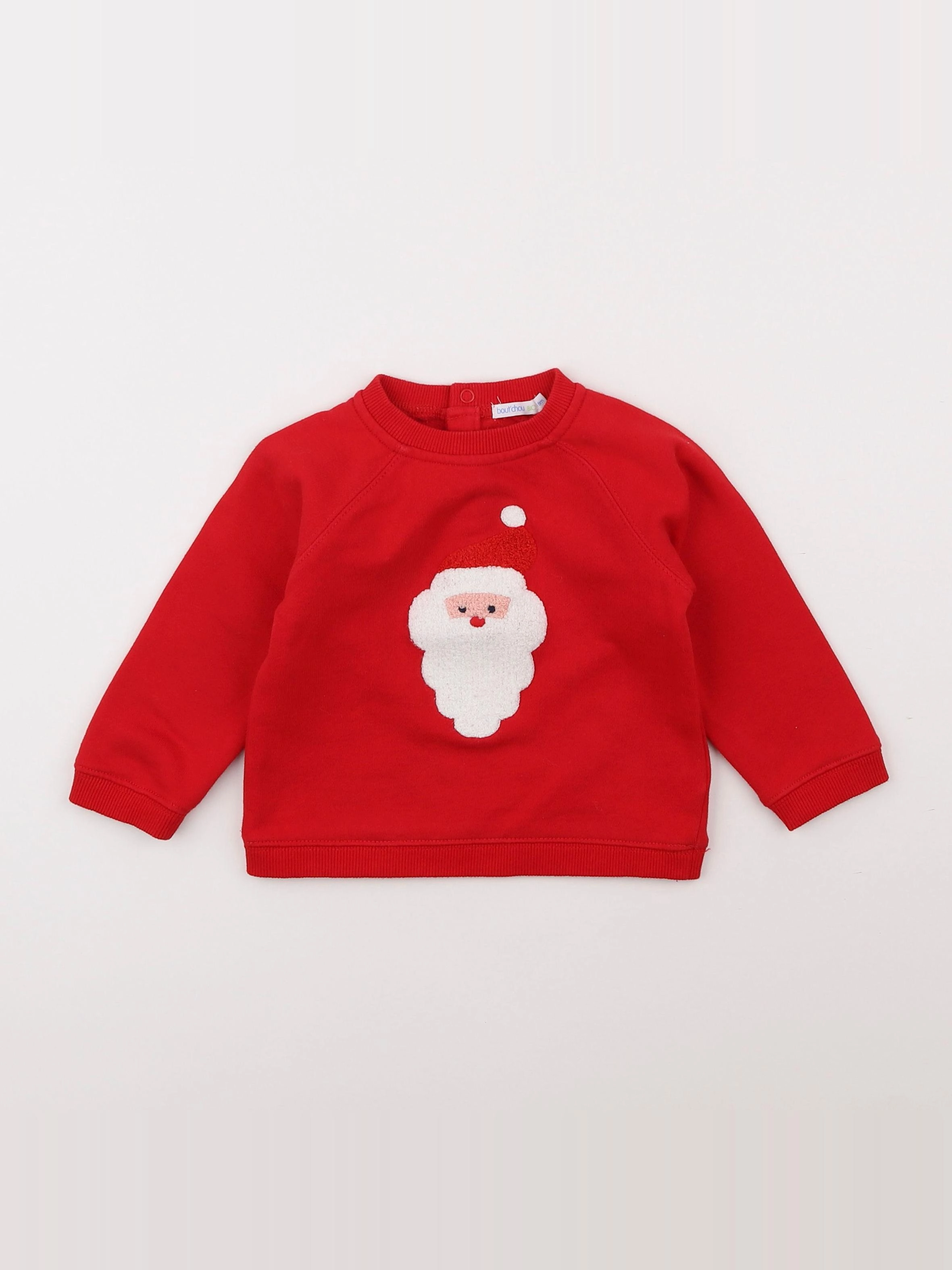 Boutchou - sweat rouge - 18 mois