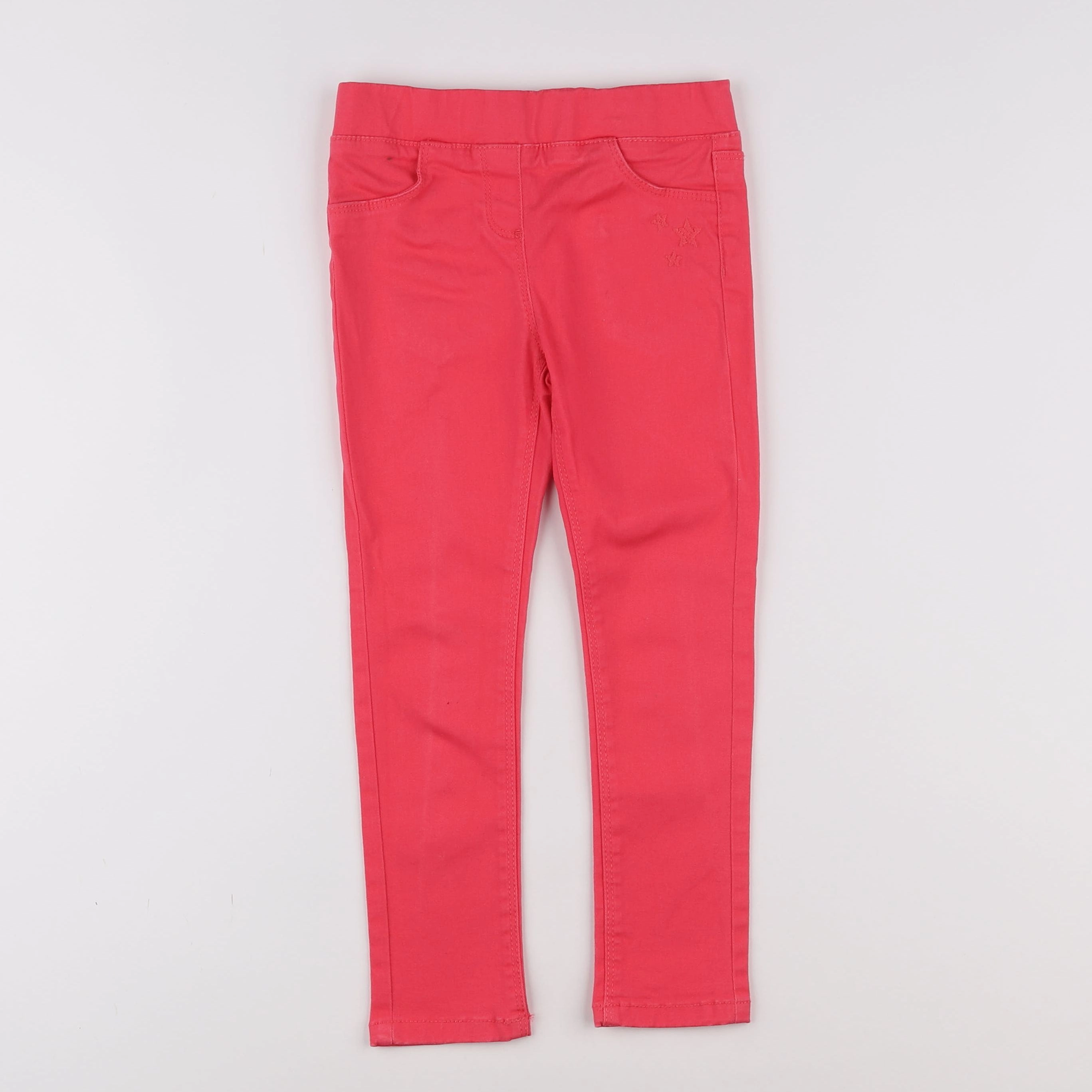 Vertbaudet - jegging rose - 5 ans