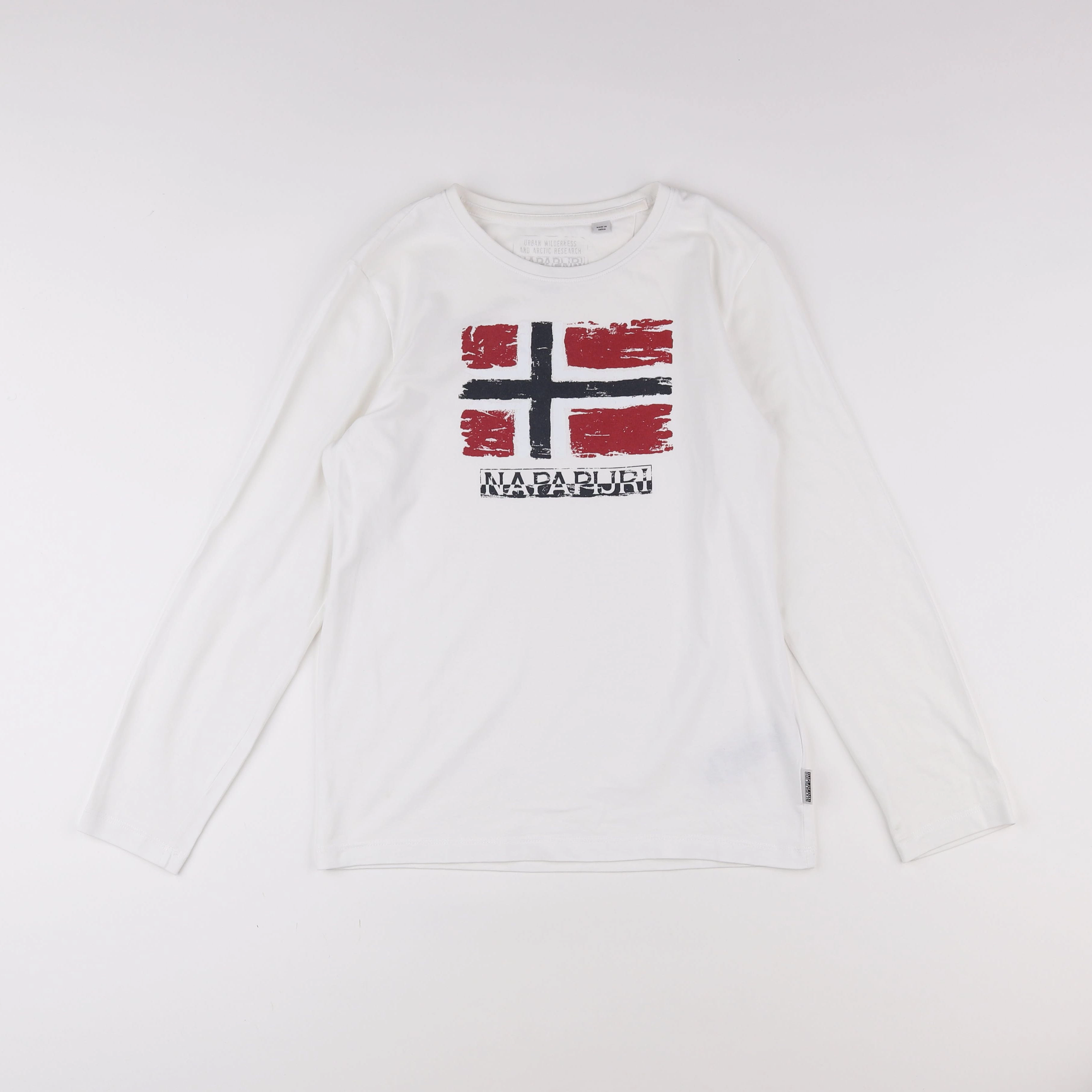 Napapijri - tee-shirt blanc - 12 ans