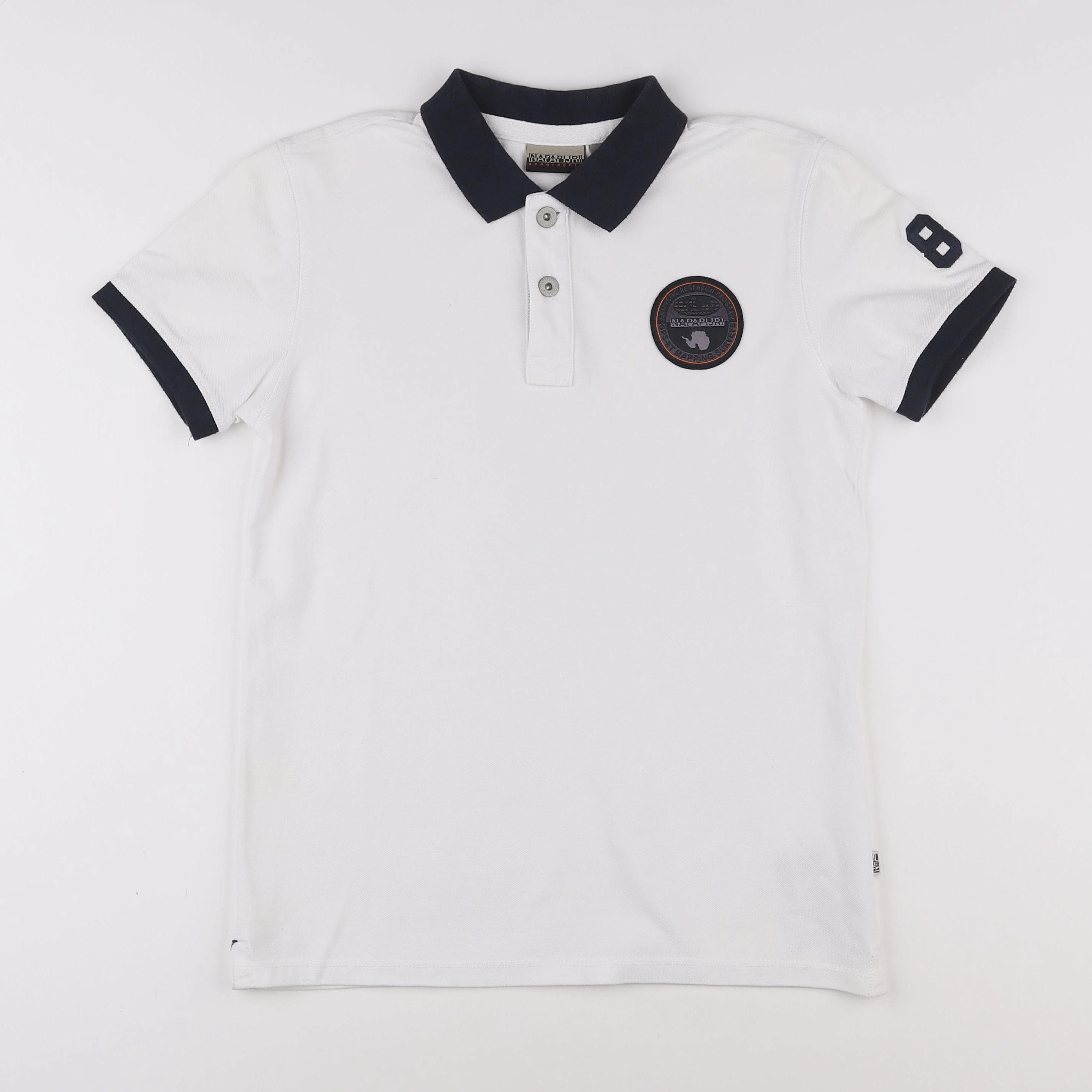 Napapijri - polo blanc - 12 ans